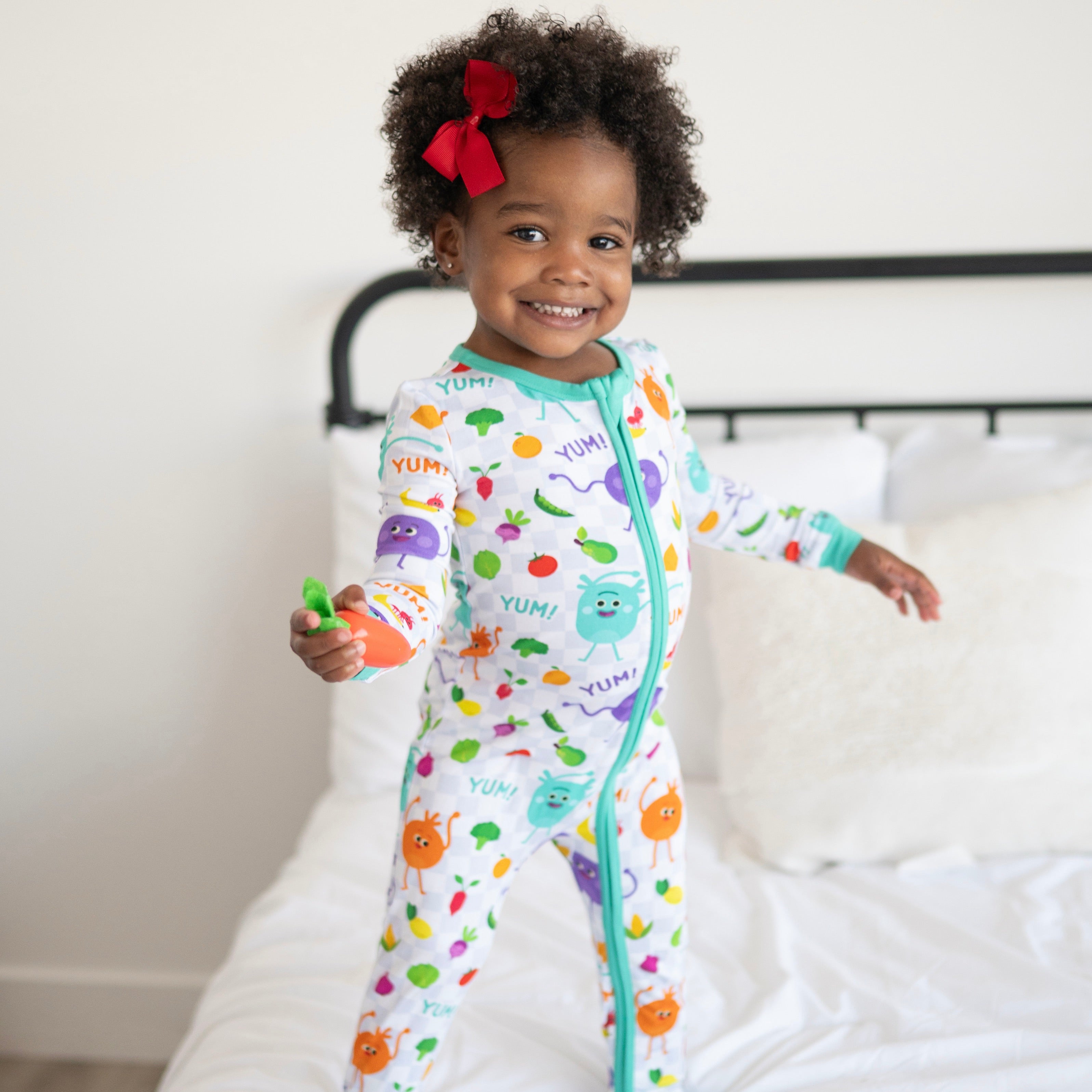 Flexi-Fit Zip PJ - Super Simple™ Bumble YUMS - Luxe Bamboo