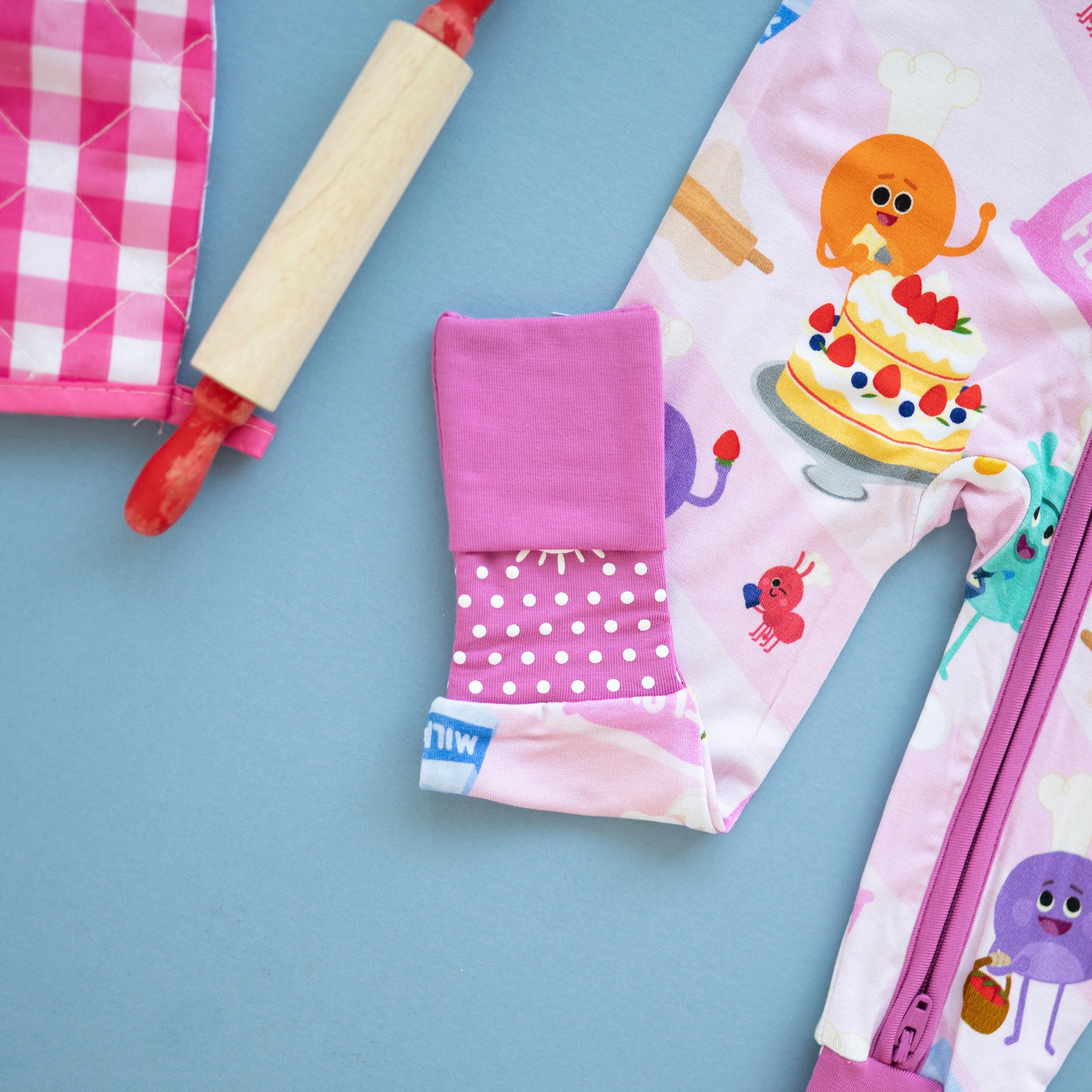 Flexi-Fit Zip PJ - Super Simple™ Bumble Baker - Luxe Bamboo