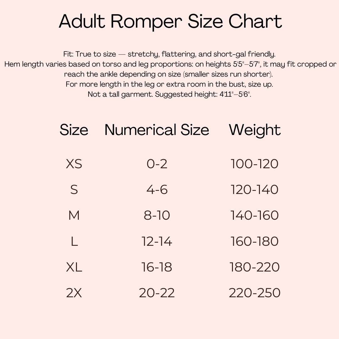 Long Sleeve Adult Romper - Obsidian- Ploom Collective - Tencel™ Modal