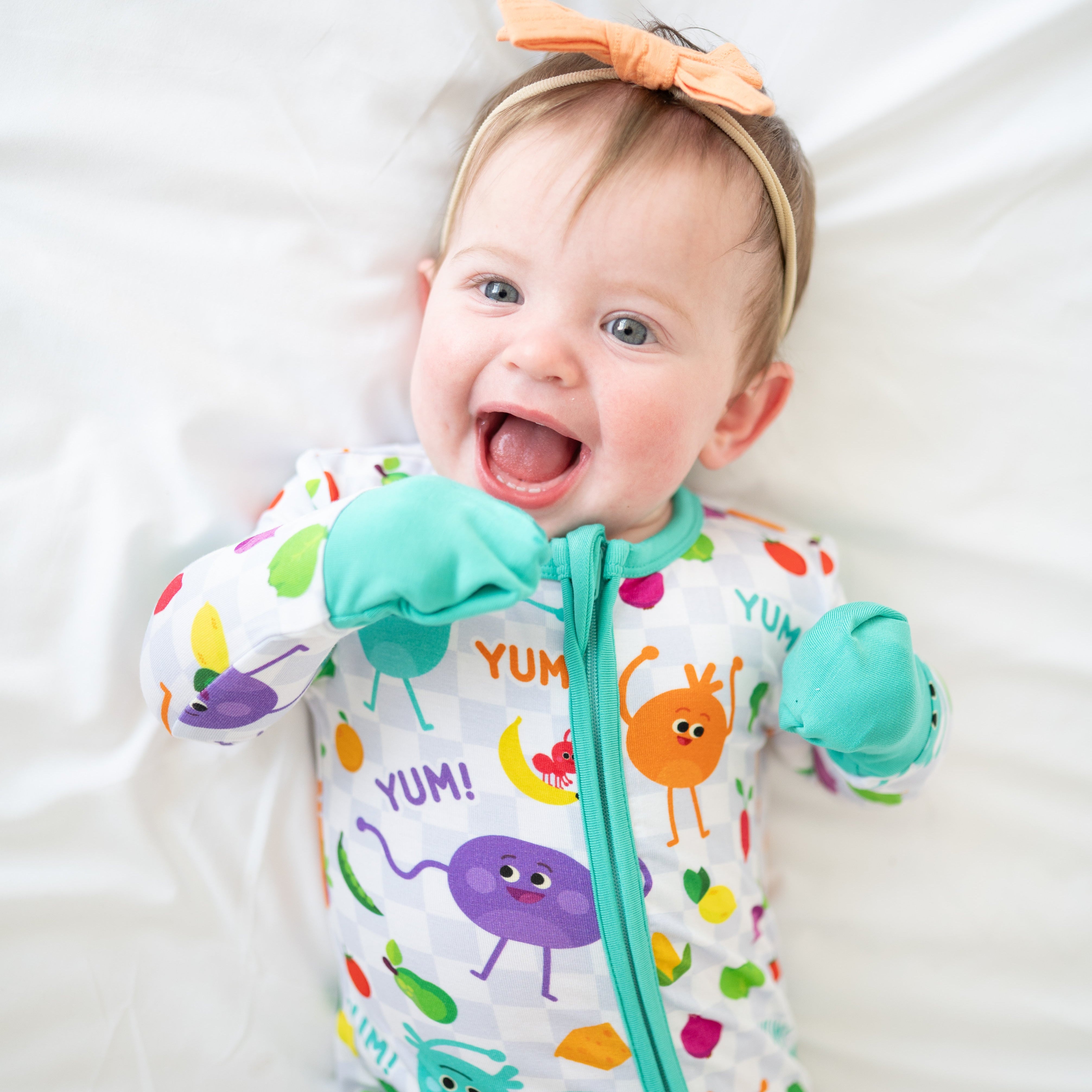 Flexi-Fit Zip PJ - Super Simple™ Bumble YUMS - Luxe Bamboo