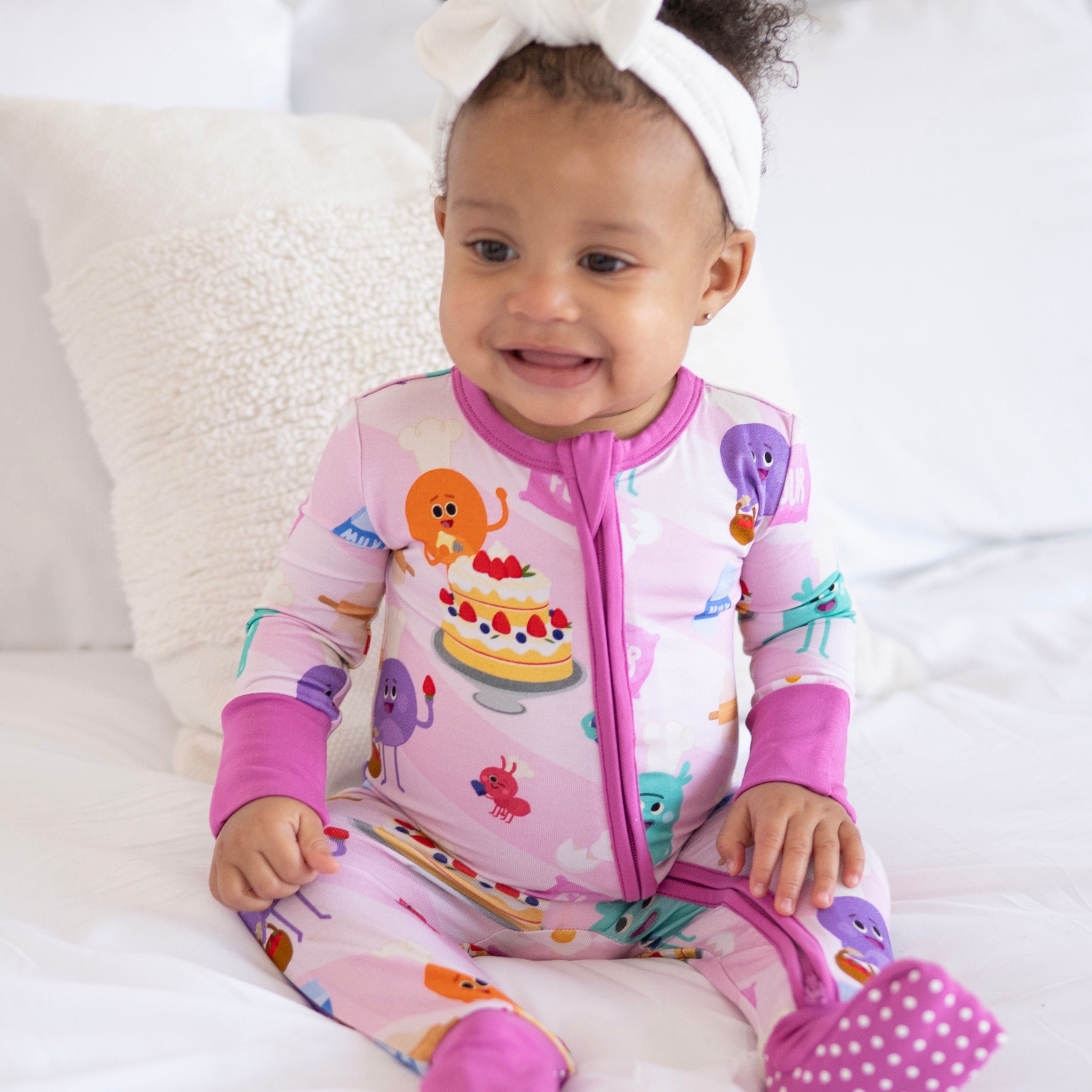 Flexi-Fit Zip PJ - Super Simple™ Bumble Baker - Luxe Bamboo