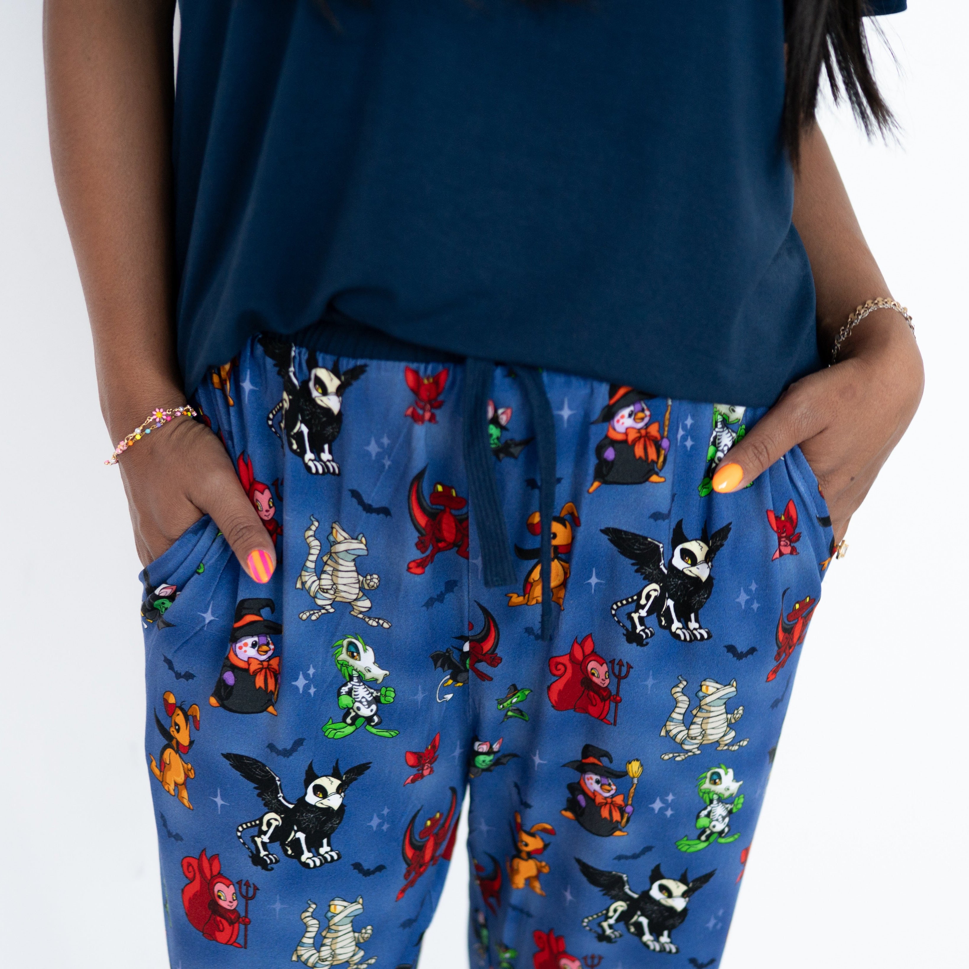 Womens Fit Jogger- Halloween - NEOPETS® - Luxe