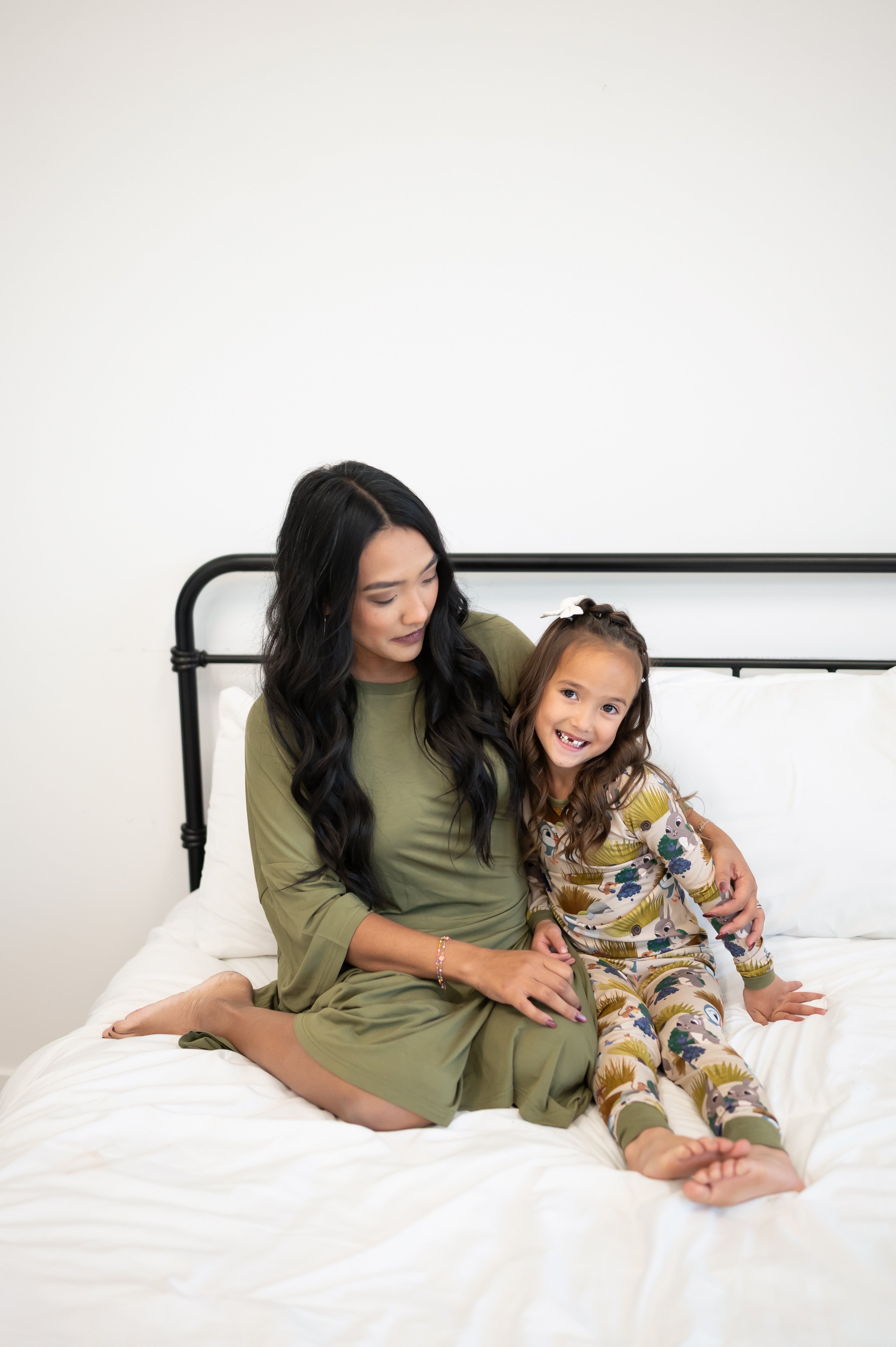 Adult Mega Sleep Tee - Olive - Ploom Collective - Tencel Modal