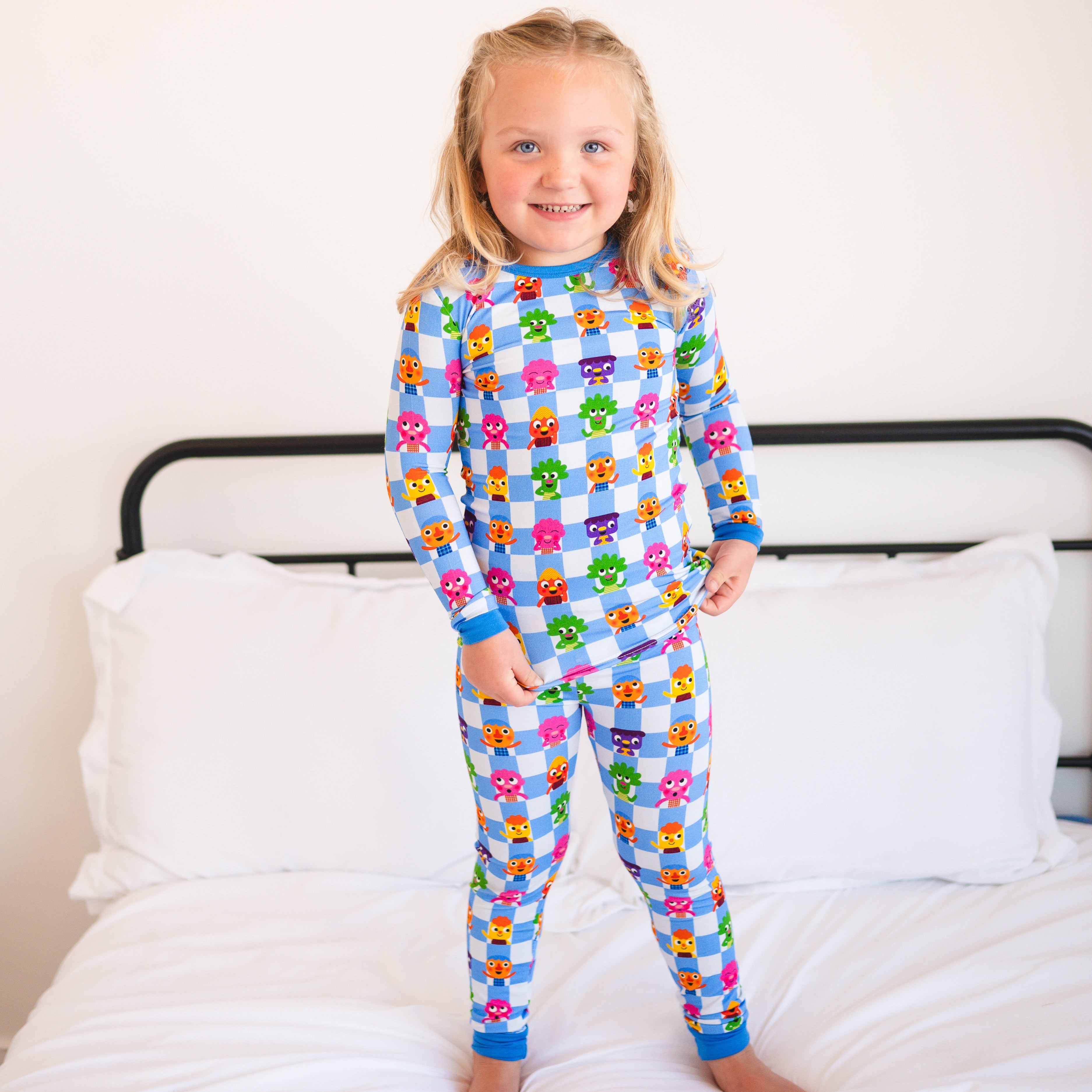 Classic Fit PJ Set - Super Simple™ Noodle & Pals - Luxe Bamboo