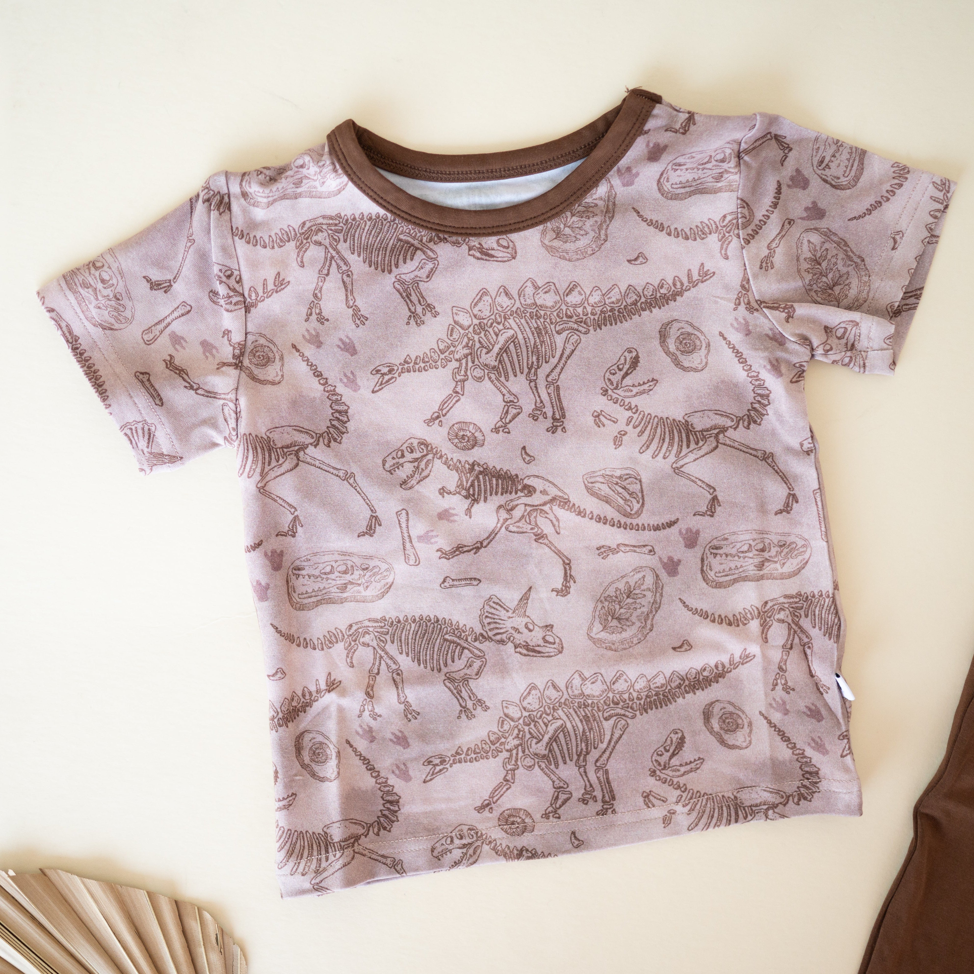 T-shirt - Fossils - Luxe Bamboo