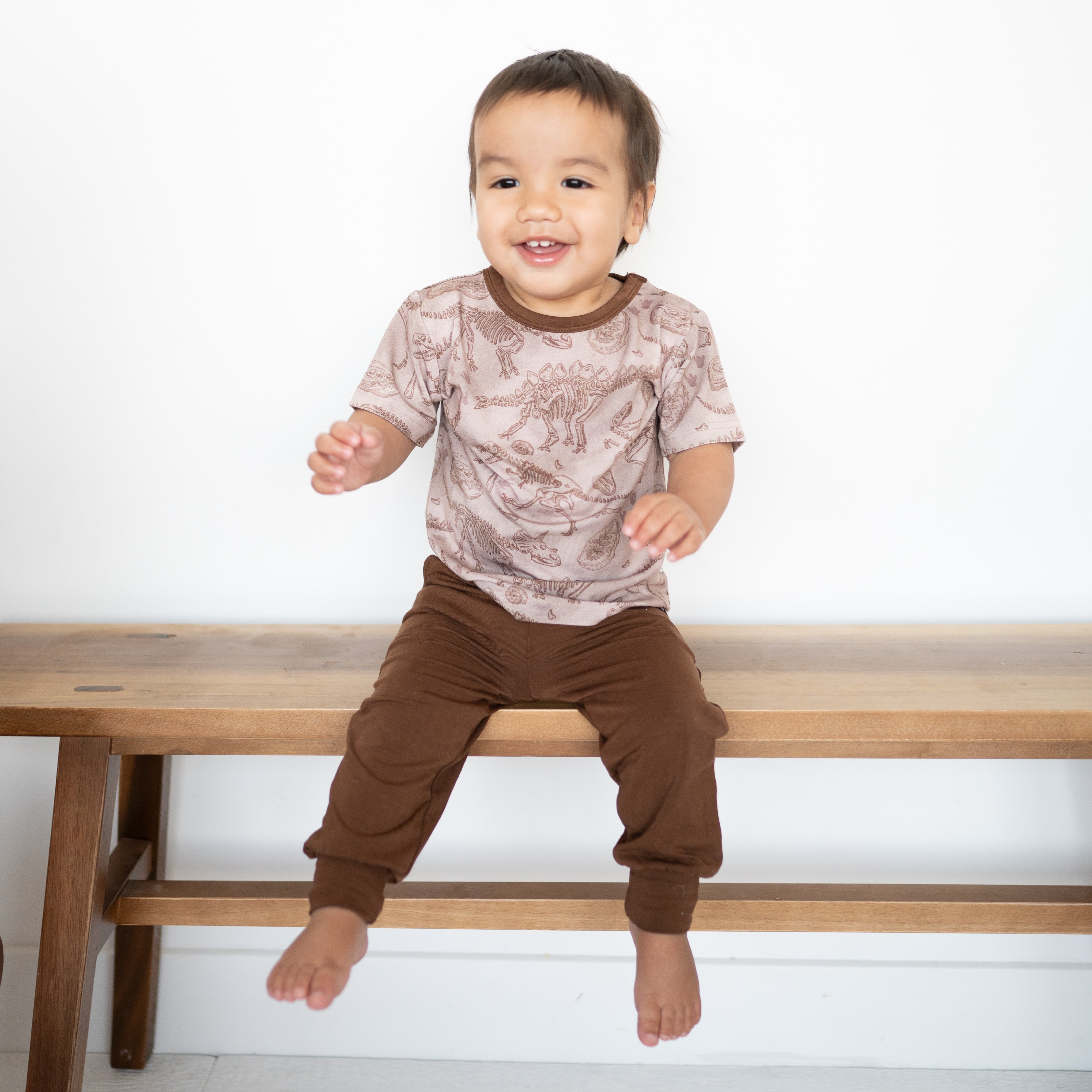 T-shirt - Fossils - Luxe Bamboo