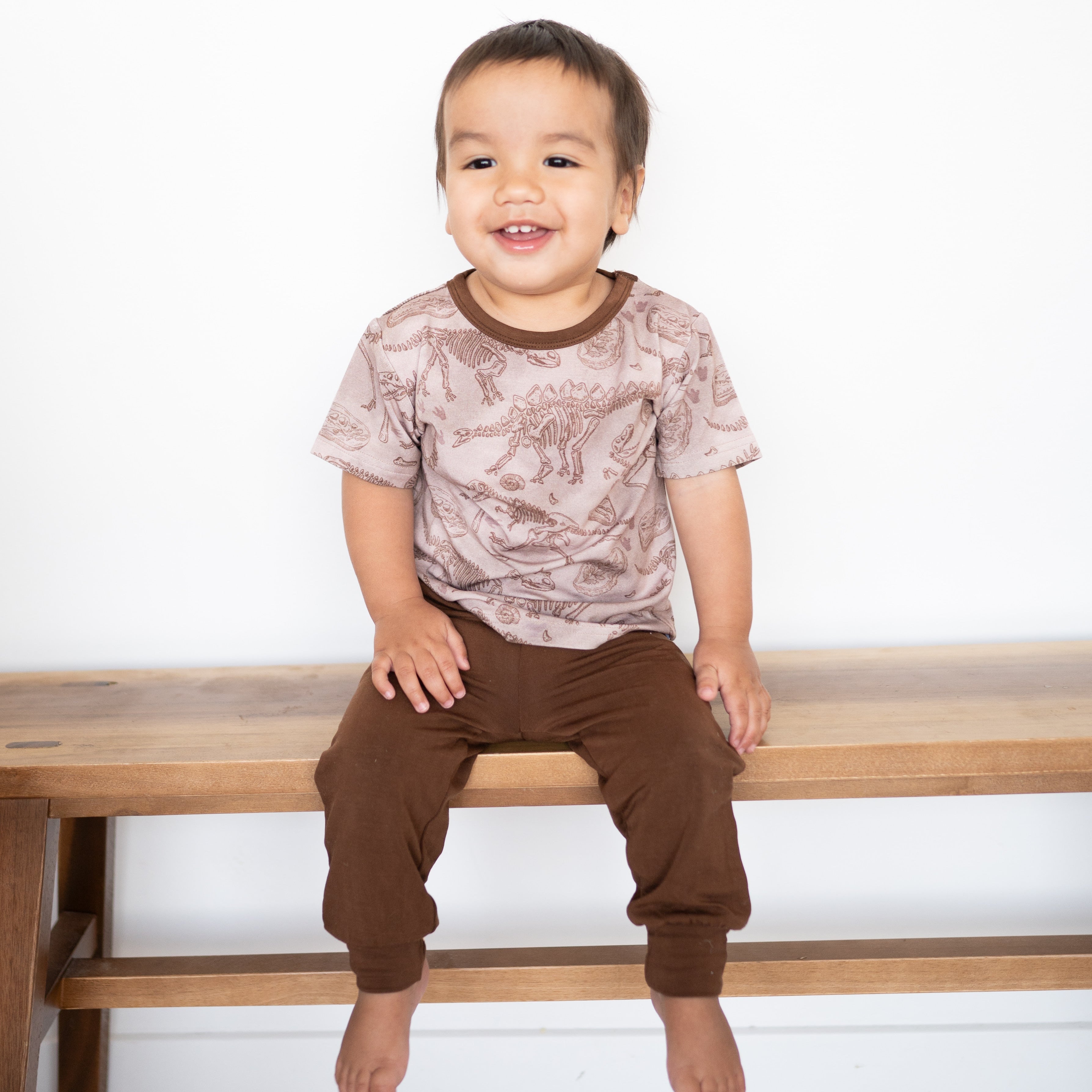 T-shirt - Fossils - Luxe Bamboo