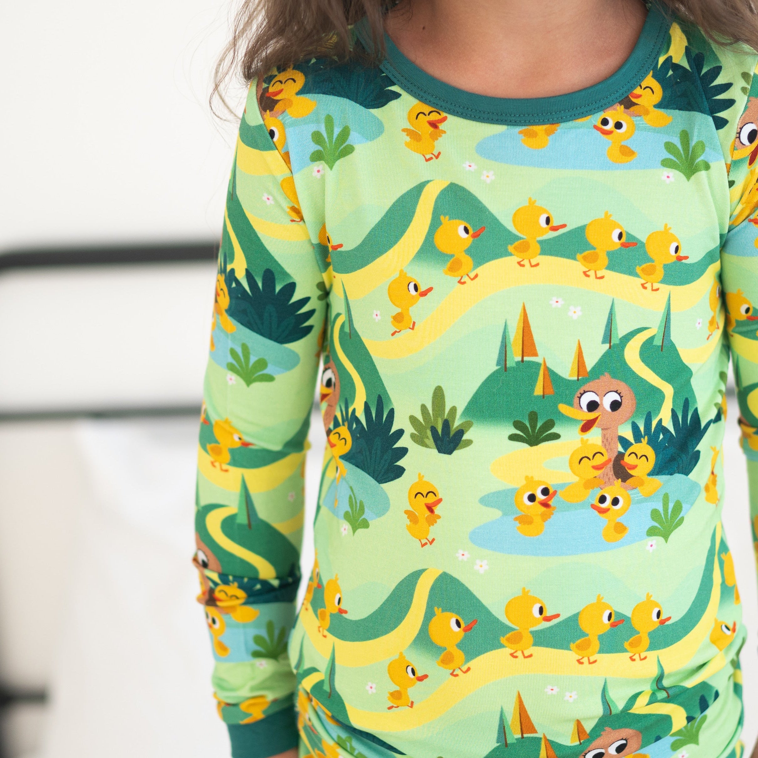 Super Simple™ 5 Little Ducks - Classic Fit PJ Set  - Luxe Bamboo