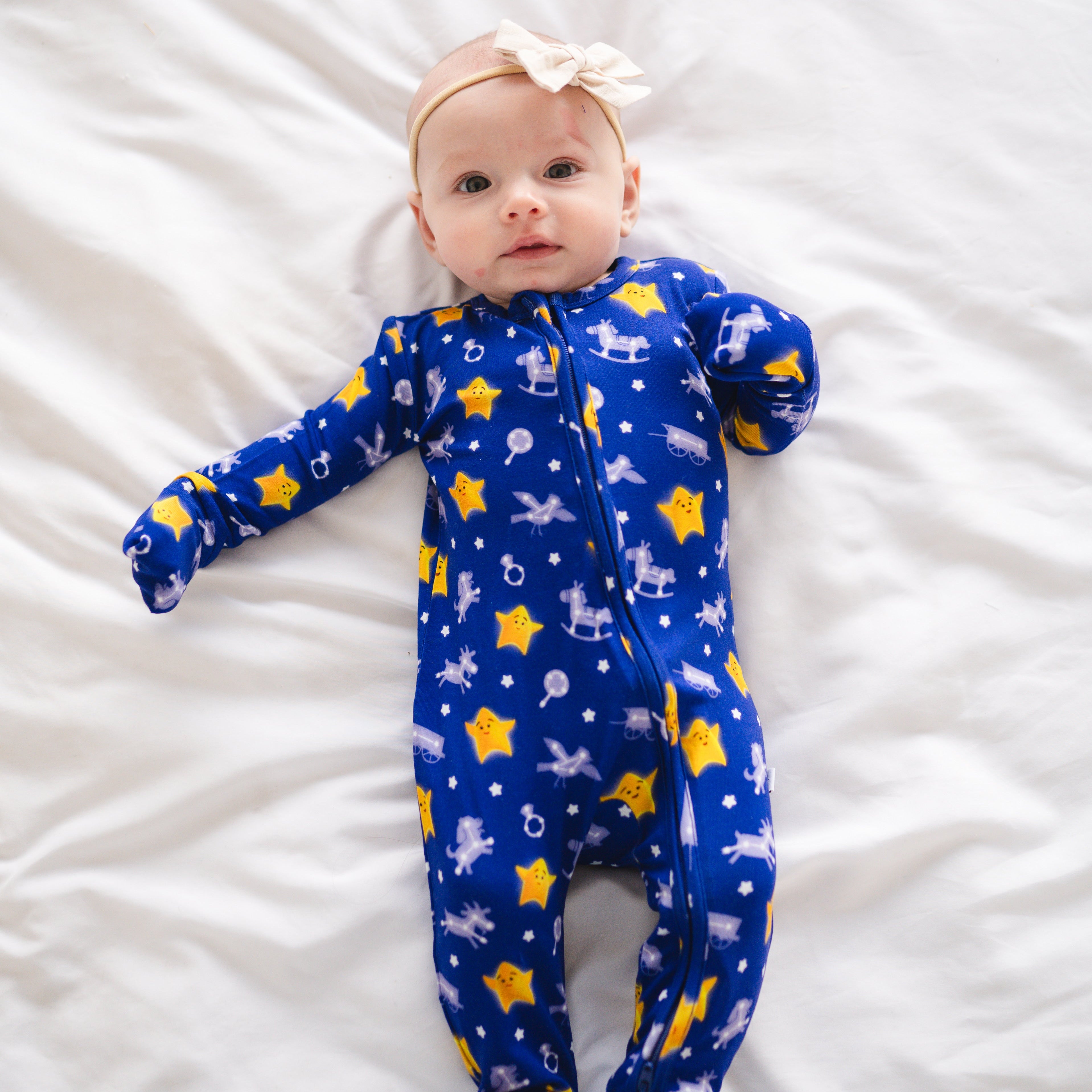 Flexi-fit Zip PJ - Super Simple™ Hush - Luxe - ploombaby Bamboo Baby Kid Clothing