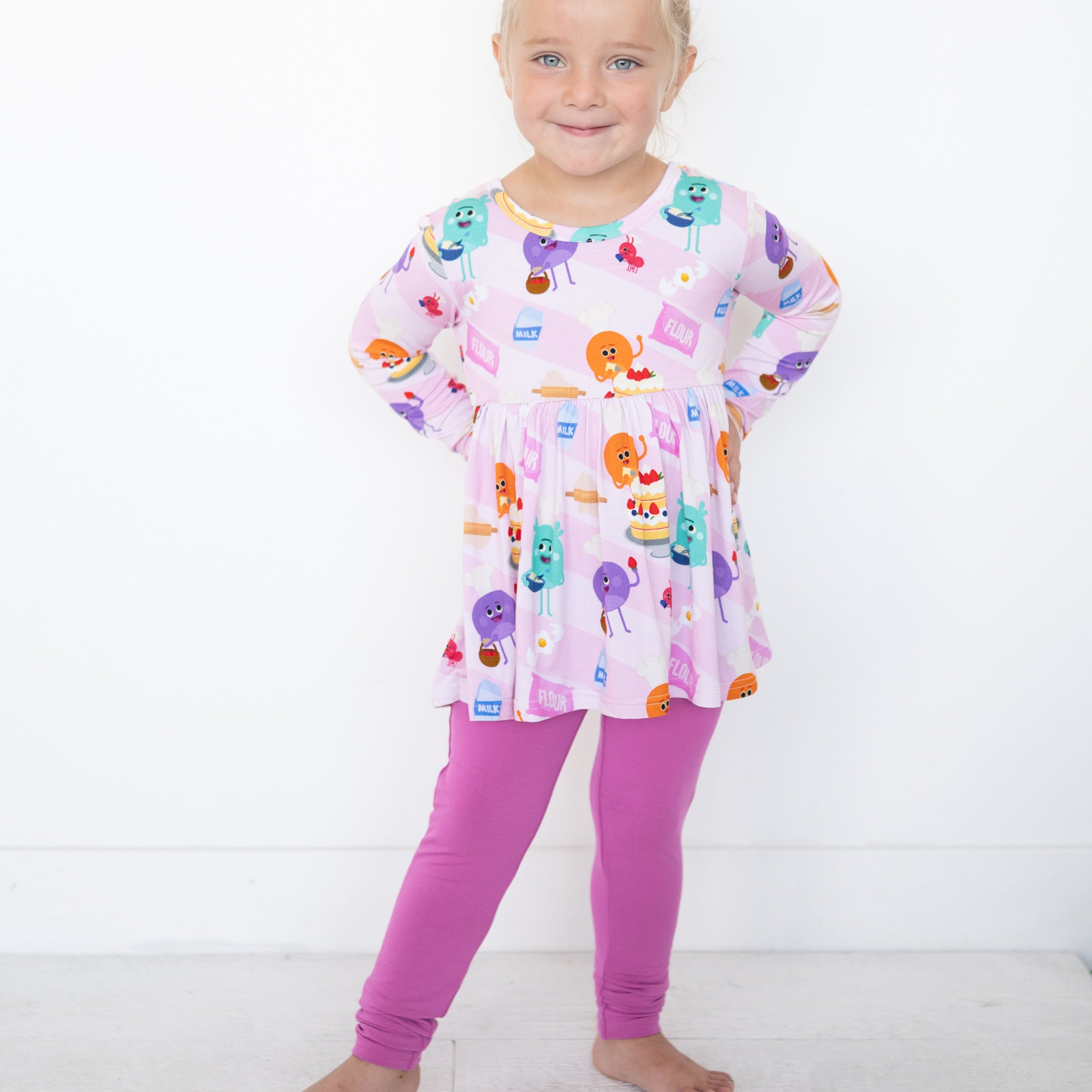 Legging - Super Simple™ Bumble Baker Pink - Luxe Bamboo