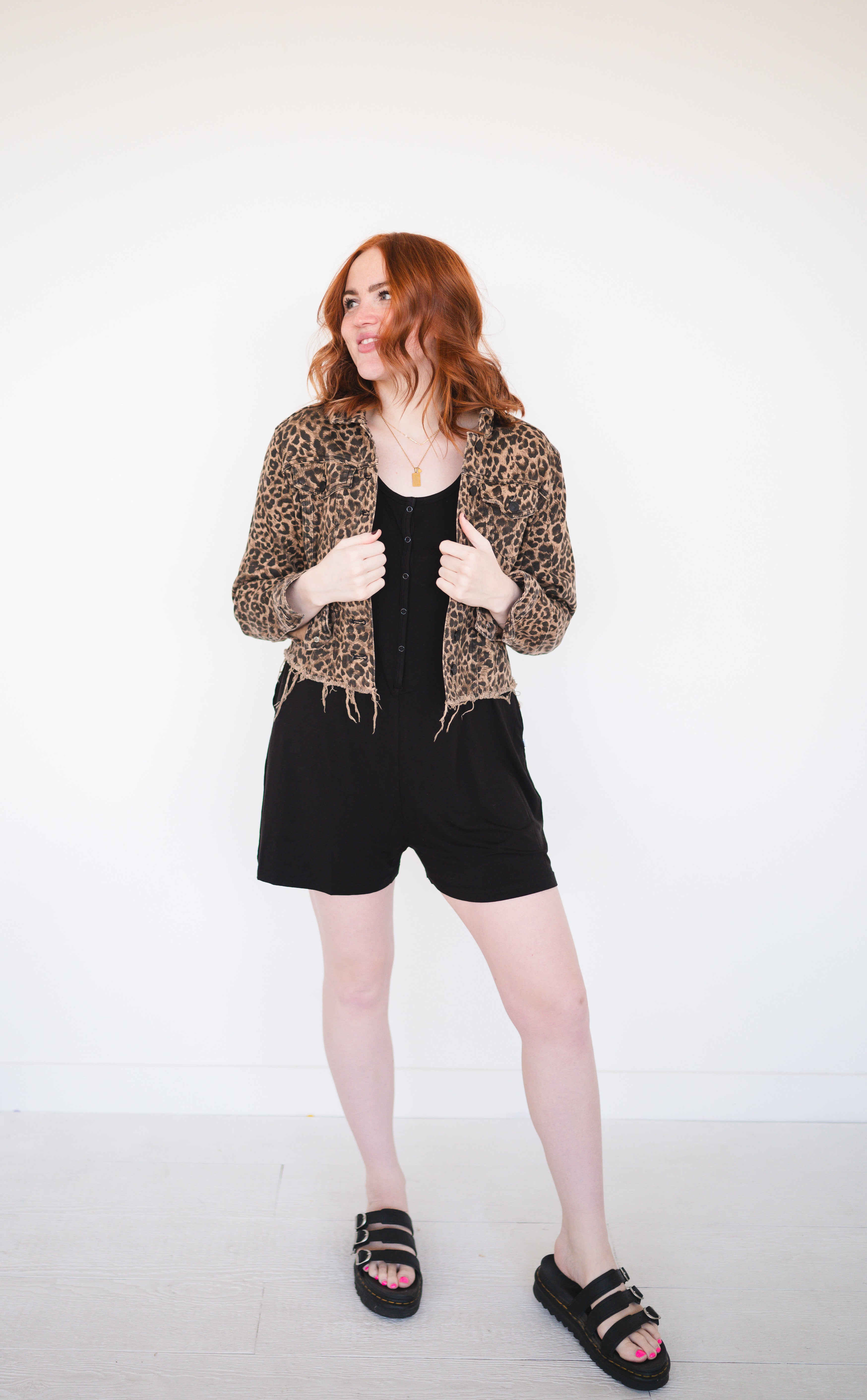 Adult Shorty Romper - Obsidian - Luxe - ploombaby Bamboo Baby Kid Clothing