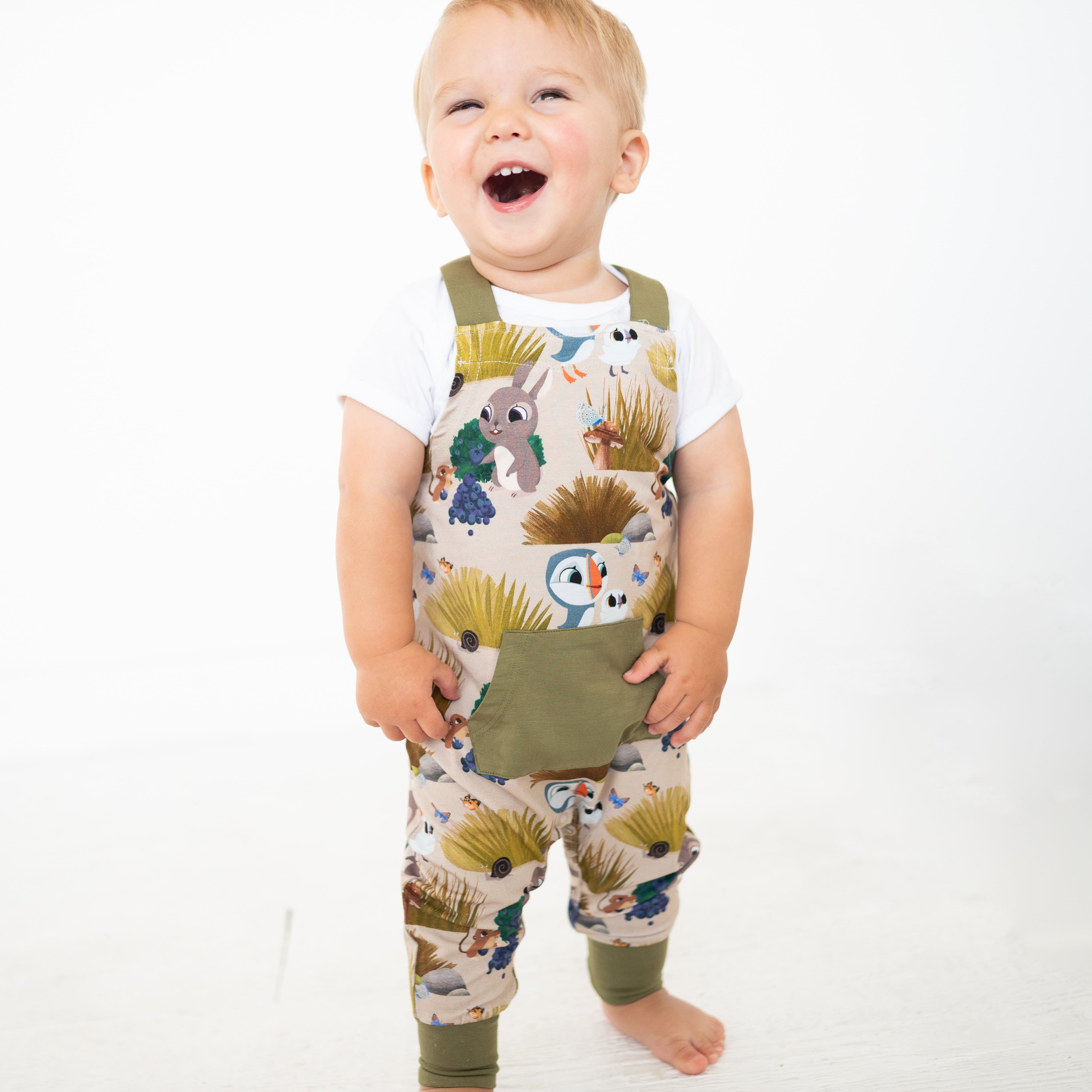 Overalls - Puffin Rock™ - Luxe Bamboo