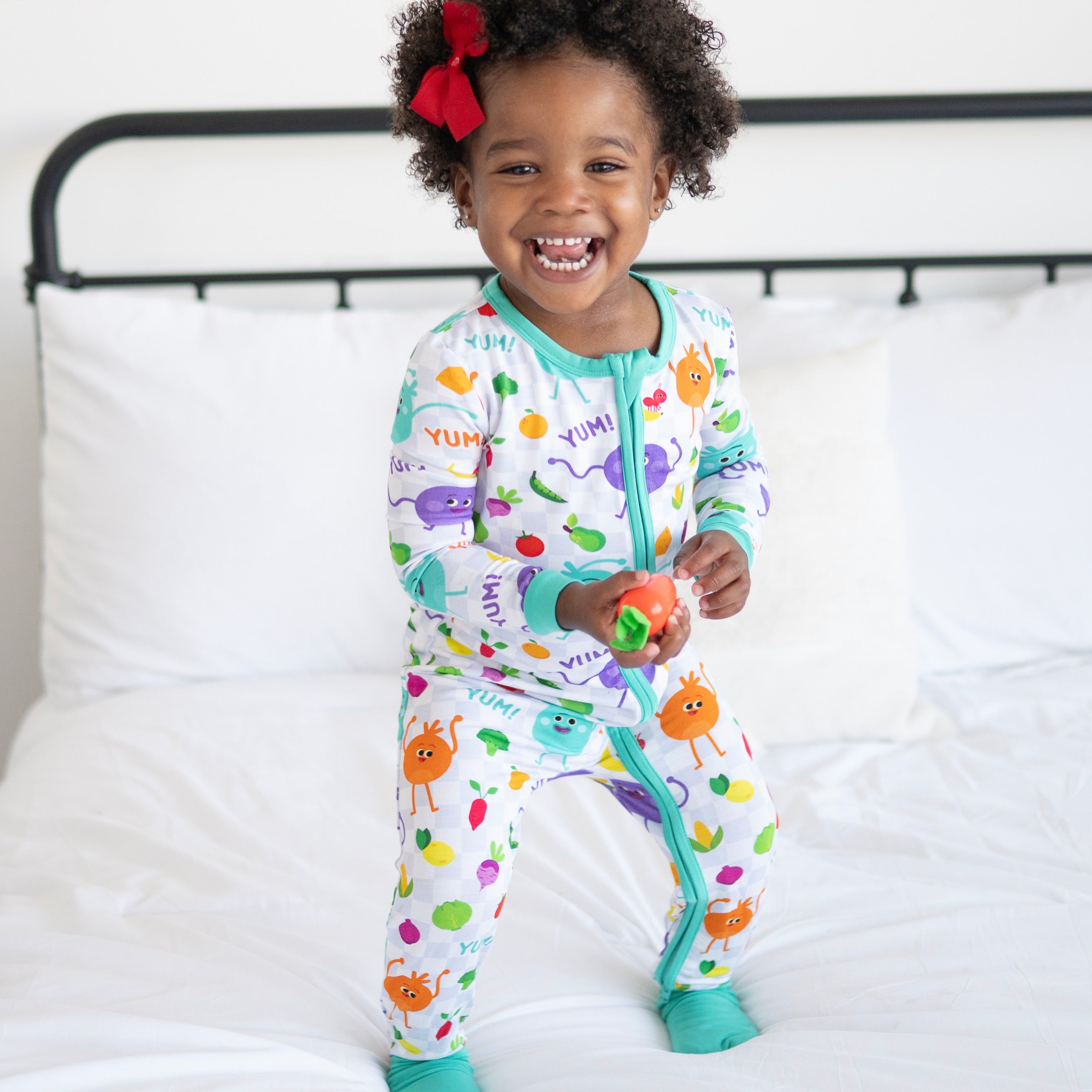 Flexi-Fit Zip PJ - Super Simple™ Bumble YUMS - Luxe Bamboo