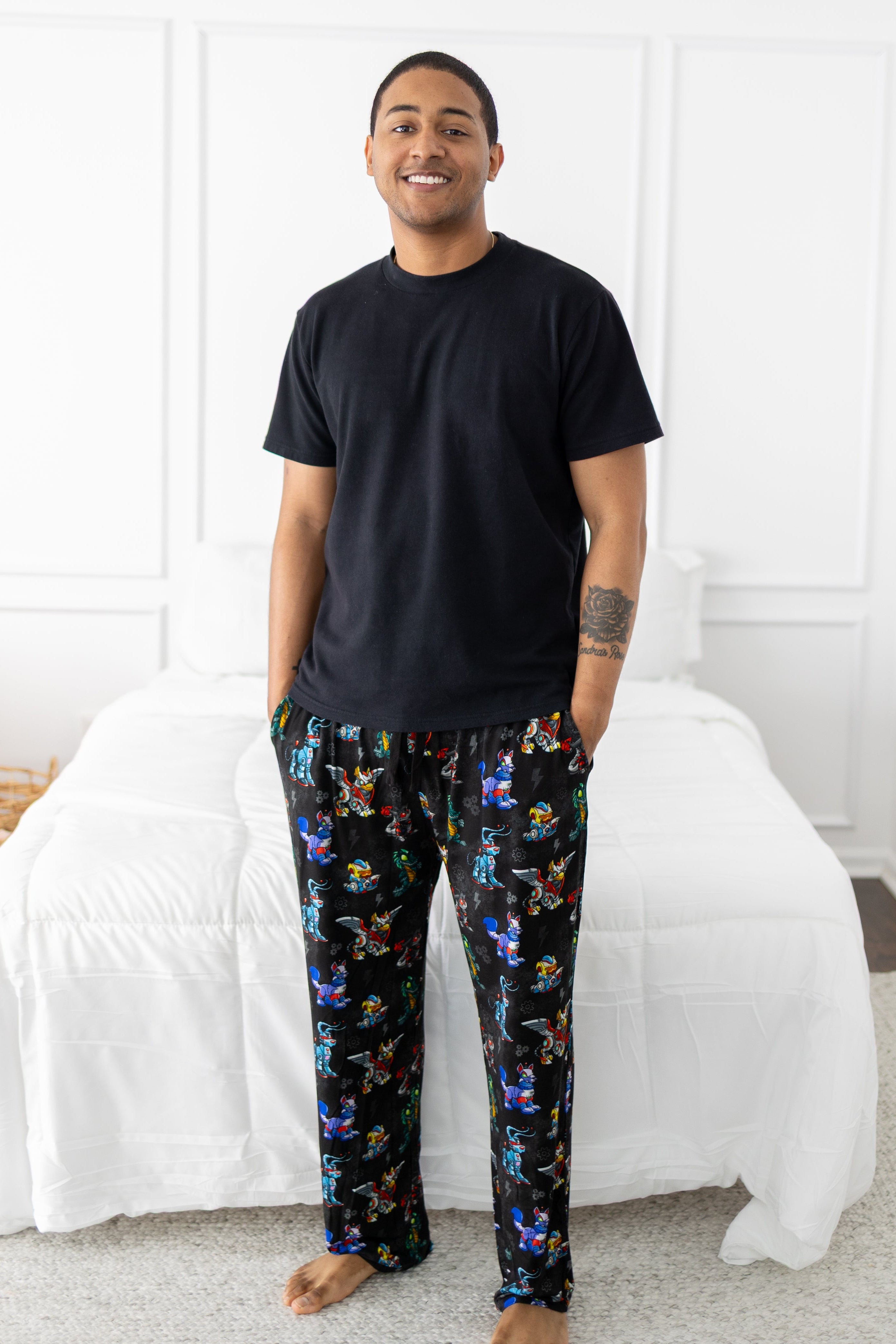 Unisex Adult Sleep Pant - Neopets® Robot - Luxe