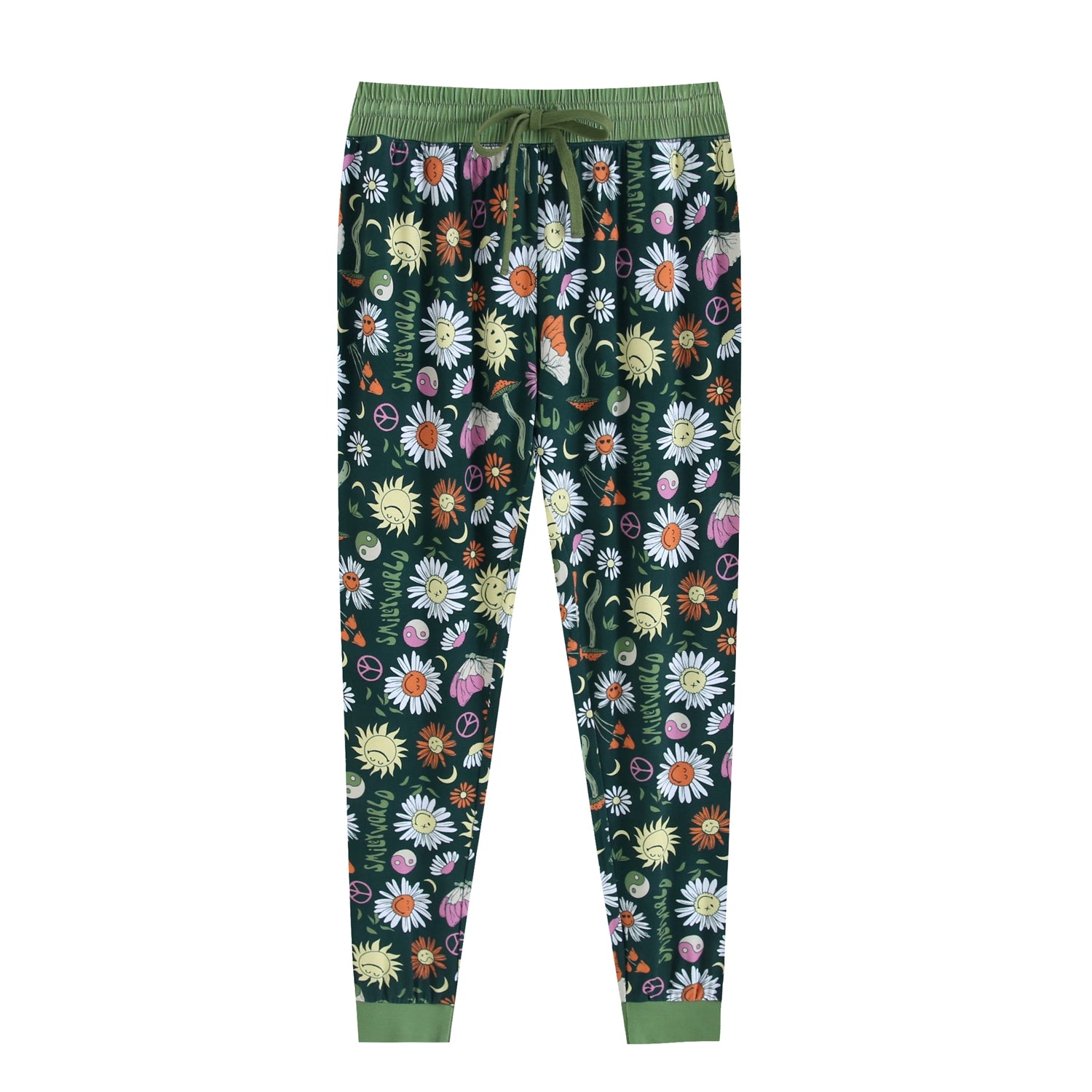 Womens Fit Jogger - SmileyWorld® Groovy - Luxe Bamboo