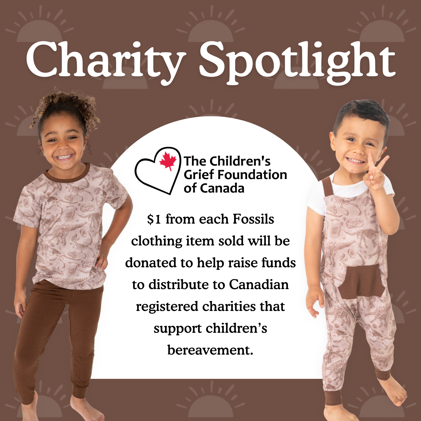 T-shirt - Fossils - Luxe Bamboo