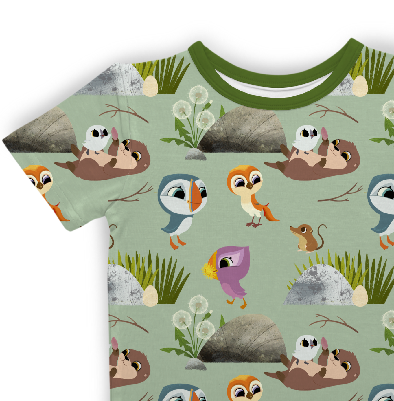 PREORDER - T-shirt - Puffin Rock™ -The Burrow - Tencel™ Modal