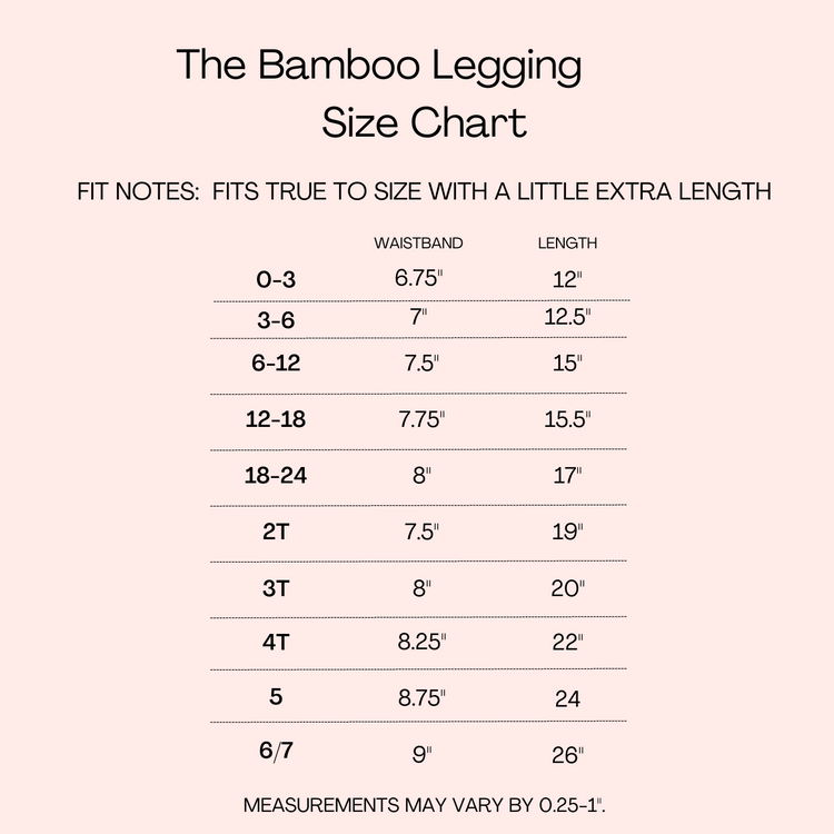 Legging - Fanfare Blue -Ploom Basics Bamboo