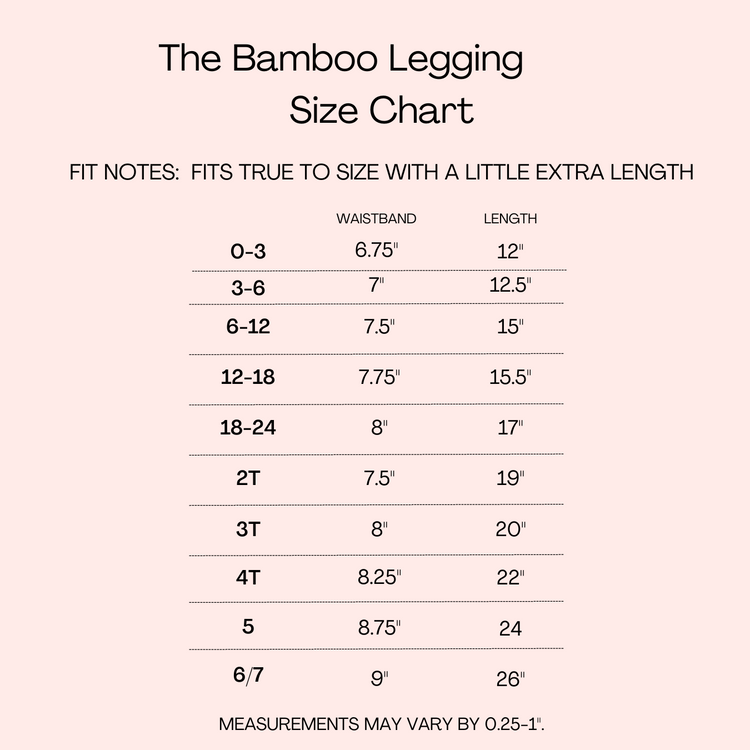 Legging - Pecan -Ploom Basics Bamboo