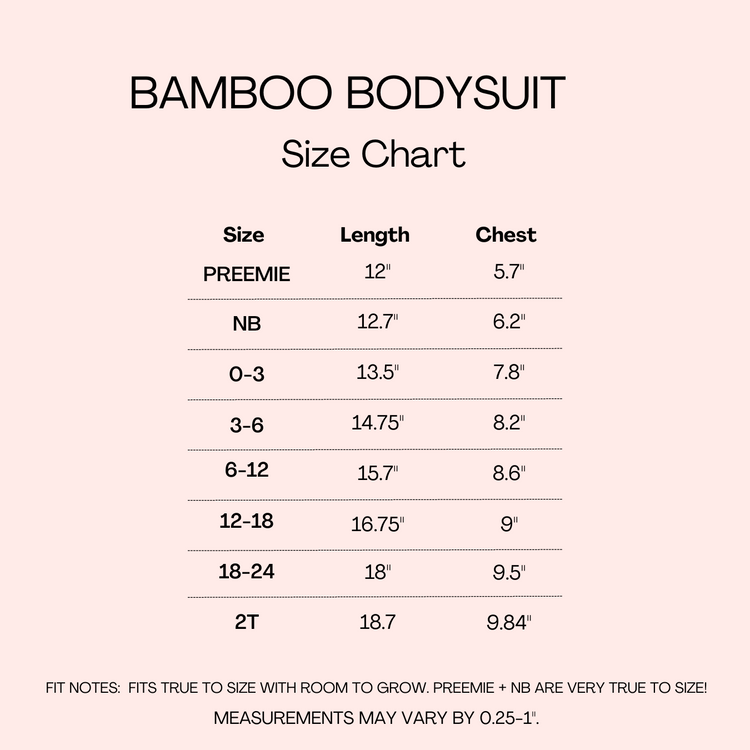 Short Sleeve Bodysuit - Fanfare Blue - Ploom Basics Bamboo