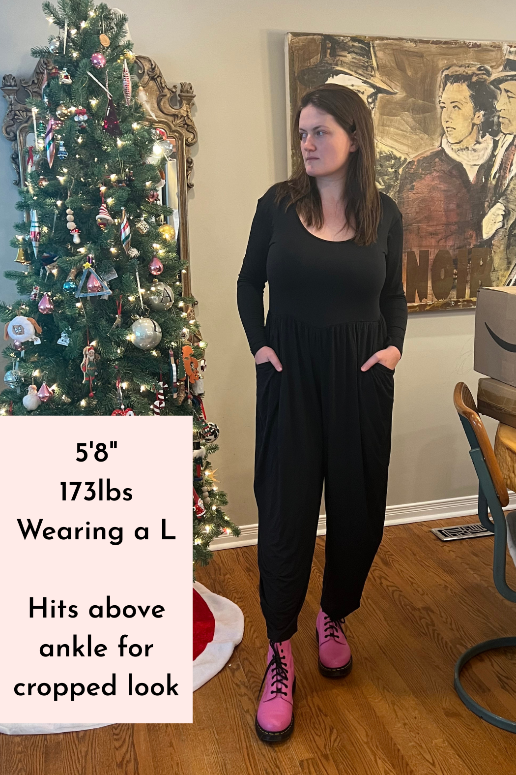Long Sleeve Adult Romper - Obsidian- Ploom Collective - Tencel™ Modal