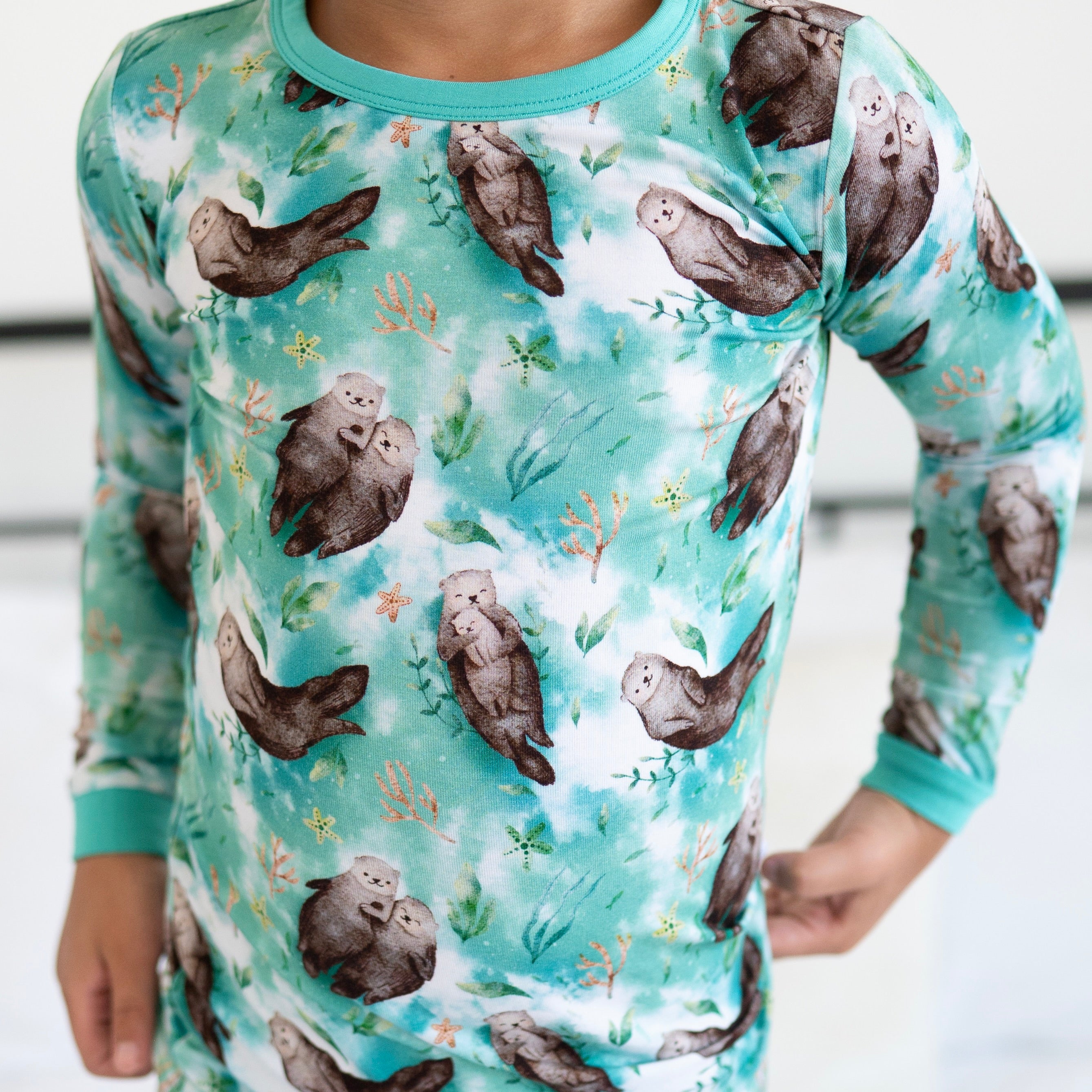 Classic PJ Set - Otters - Luxe