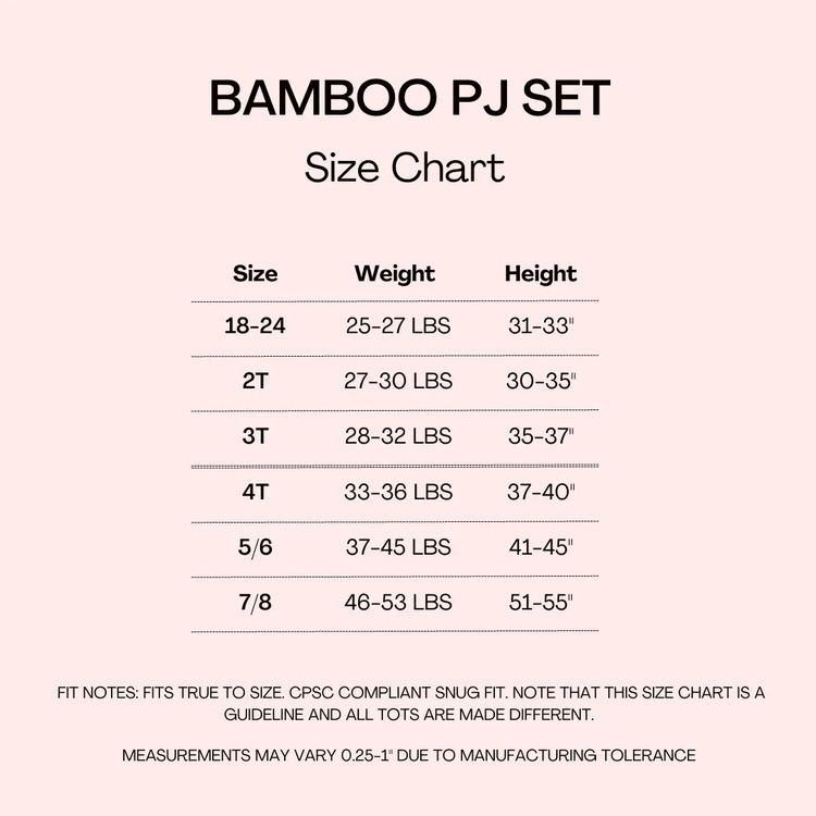 Short PJ Set -  Shroomy - Luxe Bamboo