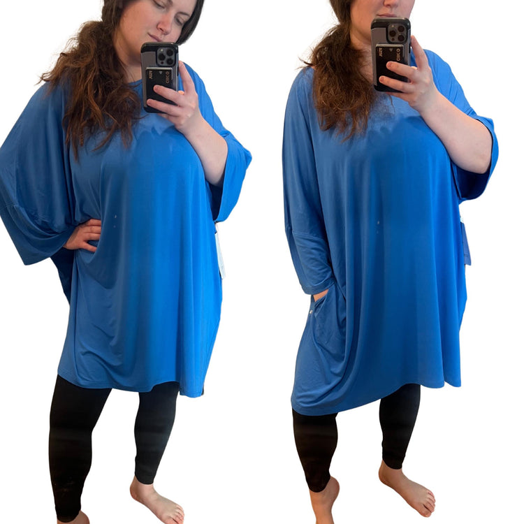 PREORDER : 15 WEEK TAT - Adult MEGA Sleep Tee - Super Simple Bumble Nums in Space - Luxe Bamboo