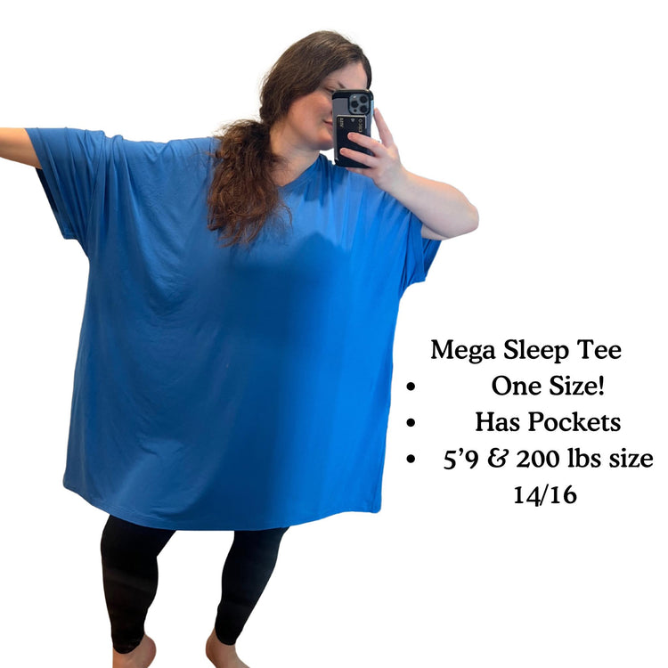 PREORDER : 15 WEEK TAT - Adult Mega Sleep Tee - Dylan Pink - Luxe Bamboo