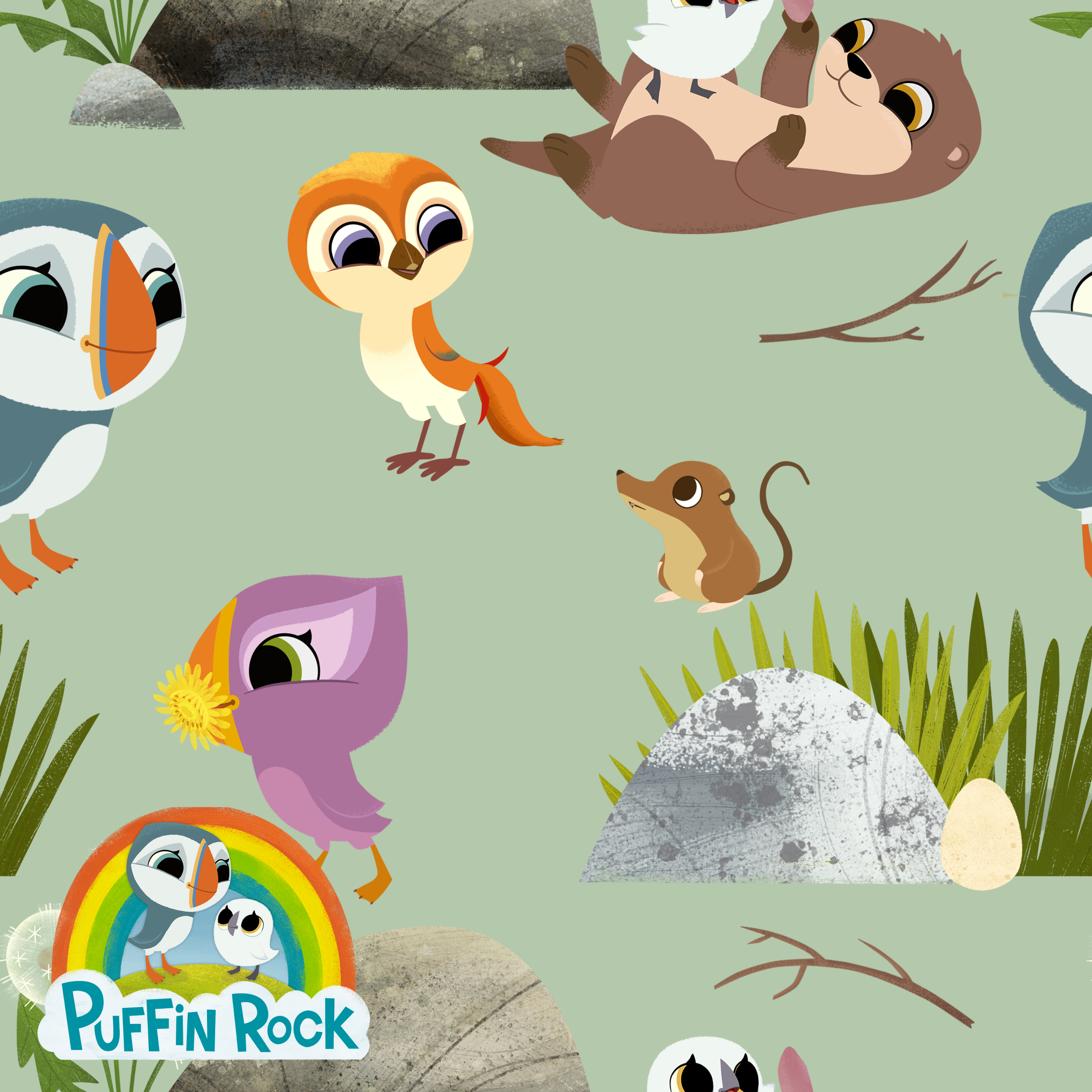 PREORDER - Couch Luxe Plushy - Puffin Rock™ -The Burrow - Tencel™ Modal