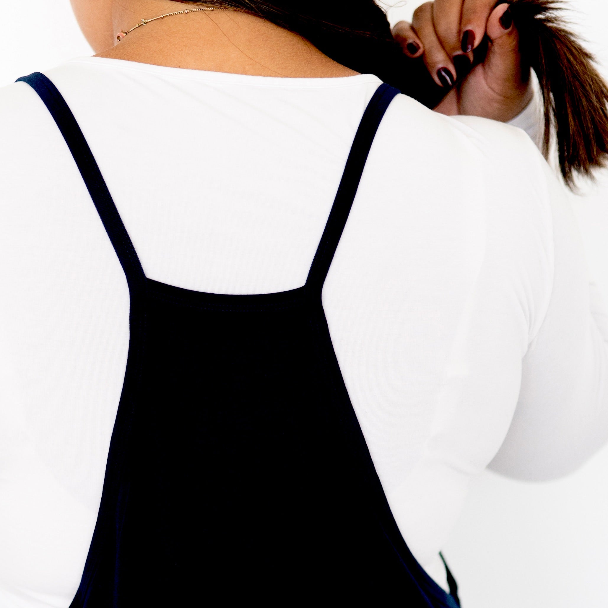 Adult Overalls - Obsidian -  Ploom Collective - Luxe Bamboo