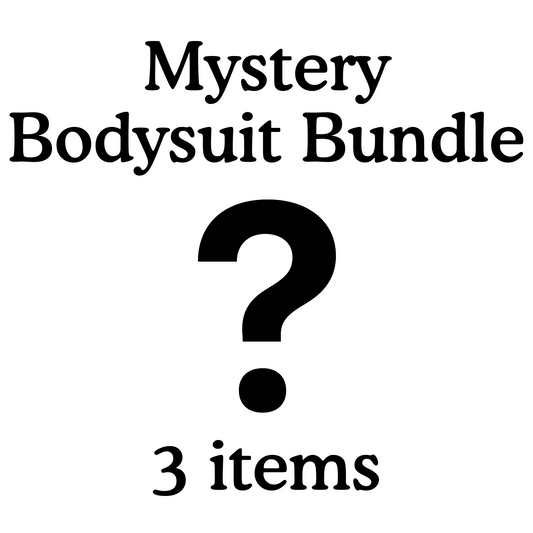 Mystery-  Bodysuit Bundle - 3 Items - Basics Bamboo - Final Sale