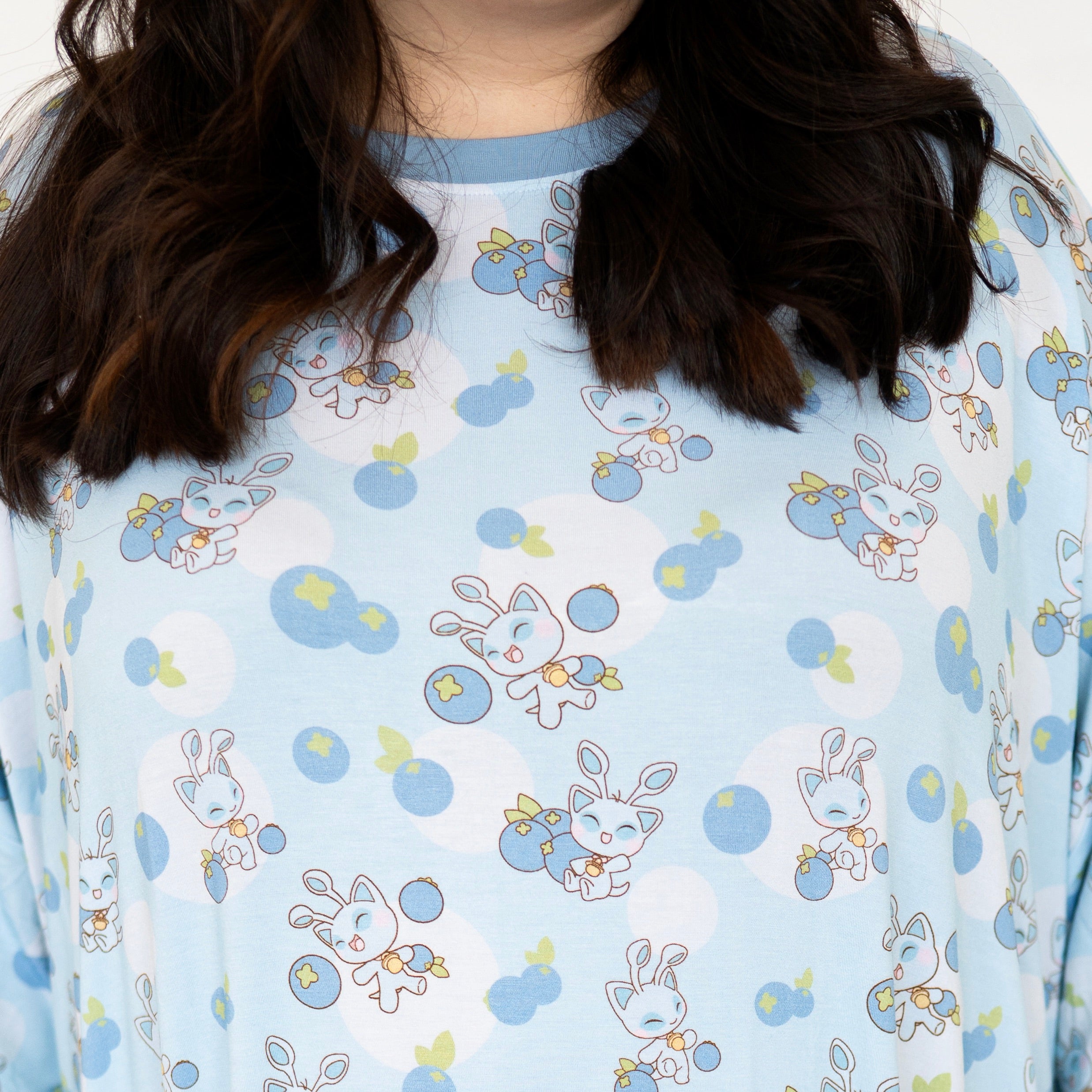 Adult Mega Sleep Tee - Neopets® Blueberry Baby - Luxe