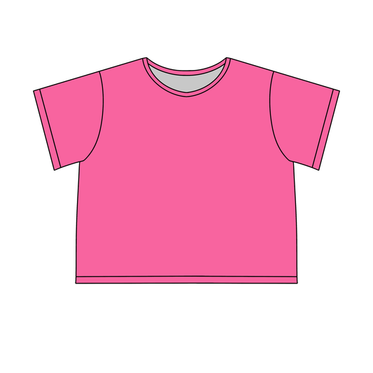 PREORDER : 15 WEEK TAT - Adult Mega Sleep Tee - Dylan Pink - Luxe Bamboo