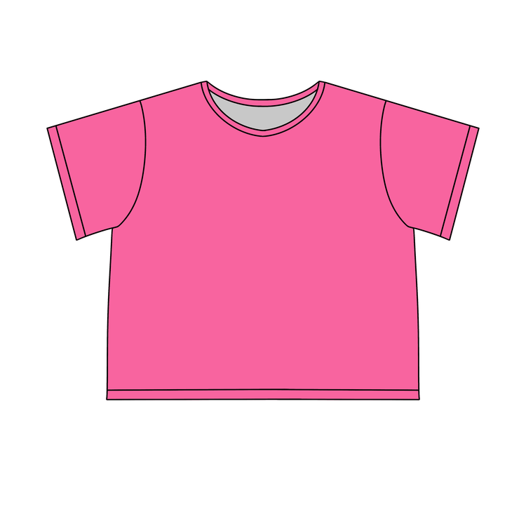 PREORDER : 15 WEEK TAT - Adult Mega Sleep Tee - Dylan Pink - Luxe Bamboo