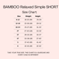 Relaxed Simple Short - Obsidian - Ploom Basics Bamboo