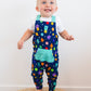 Overalls - Super Simple- The Bumble Nums in Space - Luxe Bamboo