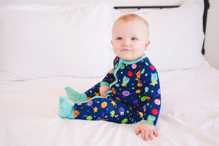 Zippy PJ - Super Simple - The Bumble Nums in Space - Luxe Bamboo