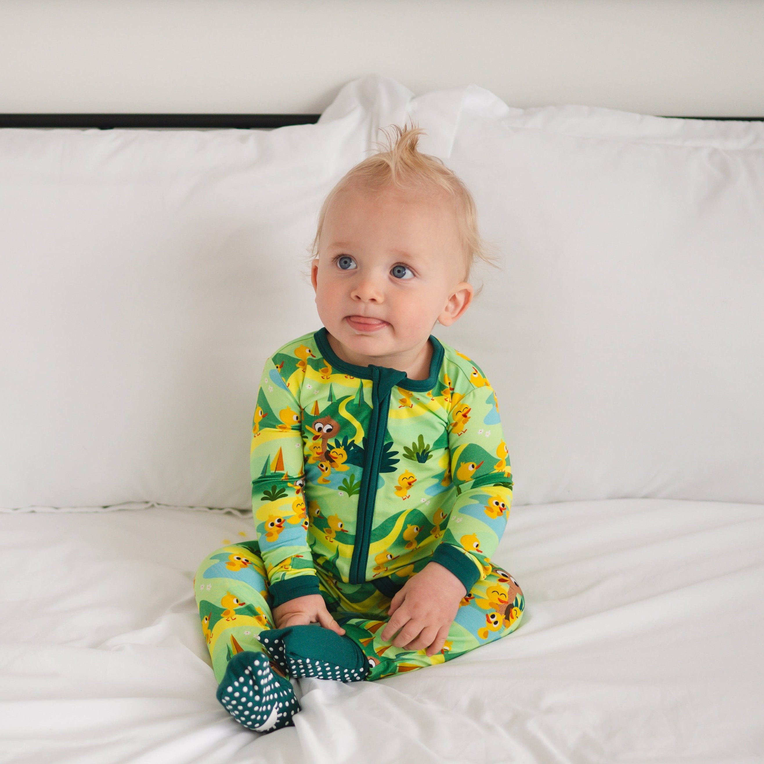 Flexi-Fit Zip PJ - Super Simple 5 Little Ducks - Luxe Bamboo