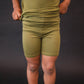 Biker Short - Olive - Luxe Bamboo