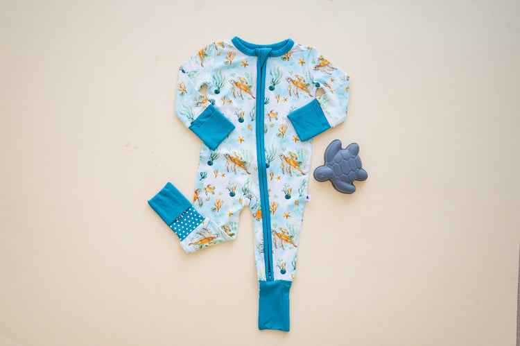 Zippy PJ - Turtle - Luxe Bamboo