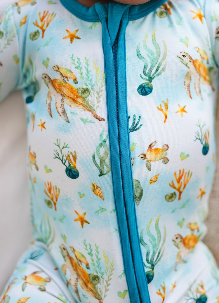 Zippy PJ - Turtle - Luxe Bamboo