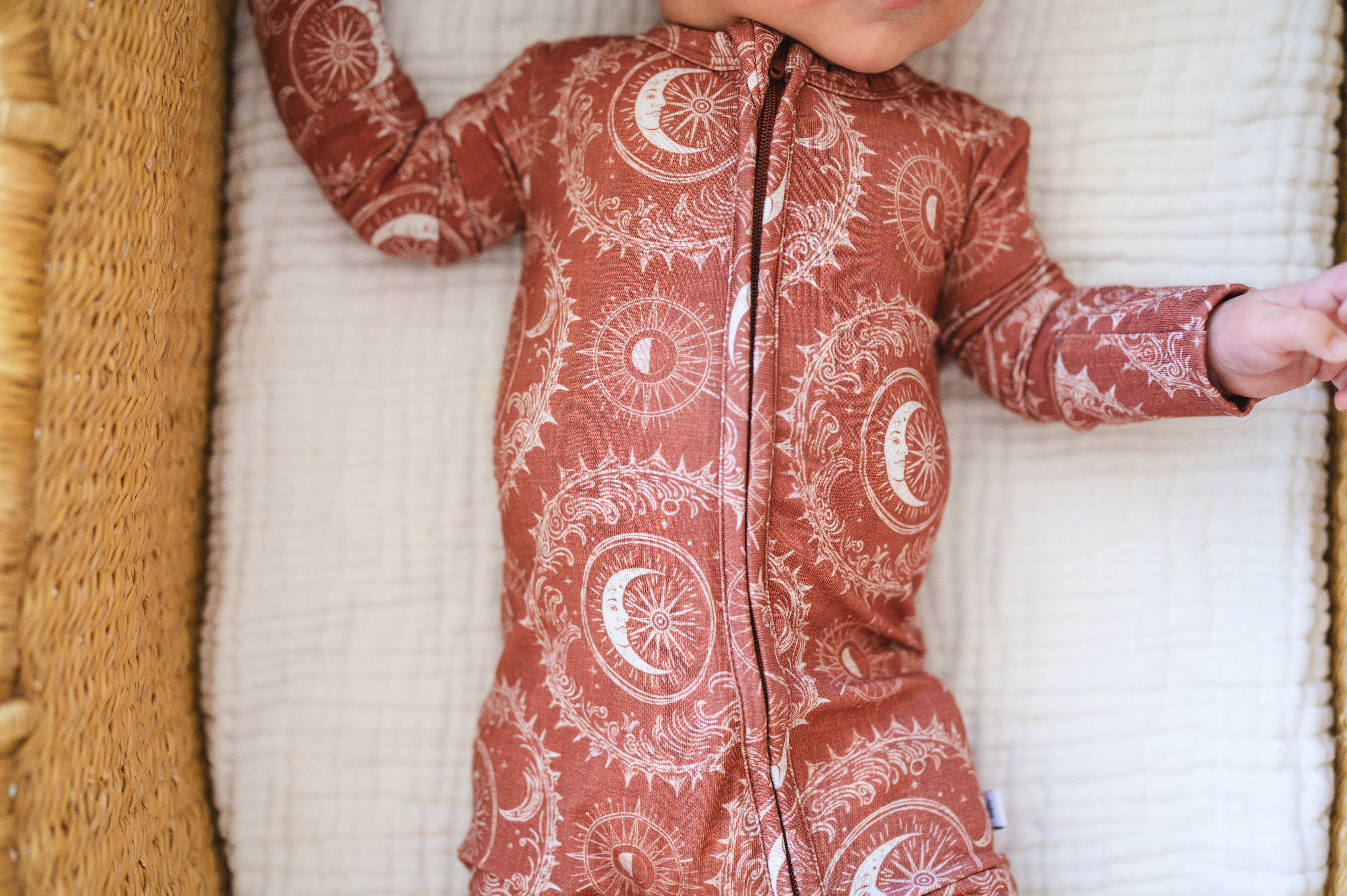 Zippy PJ - Rust Moon - Luxe Bamboo