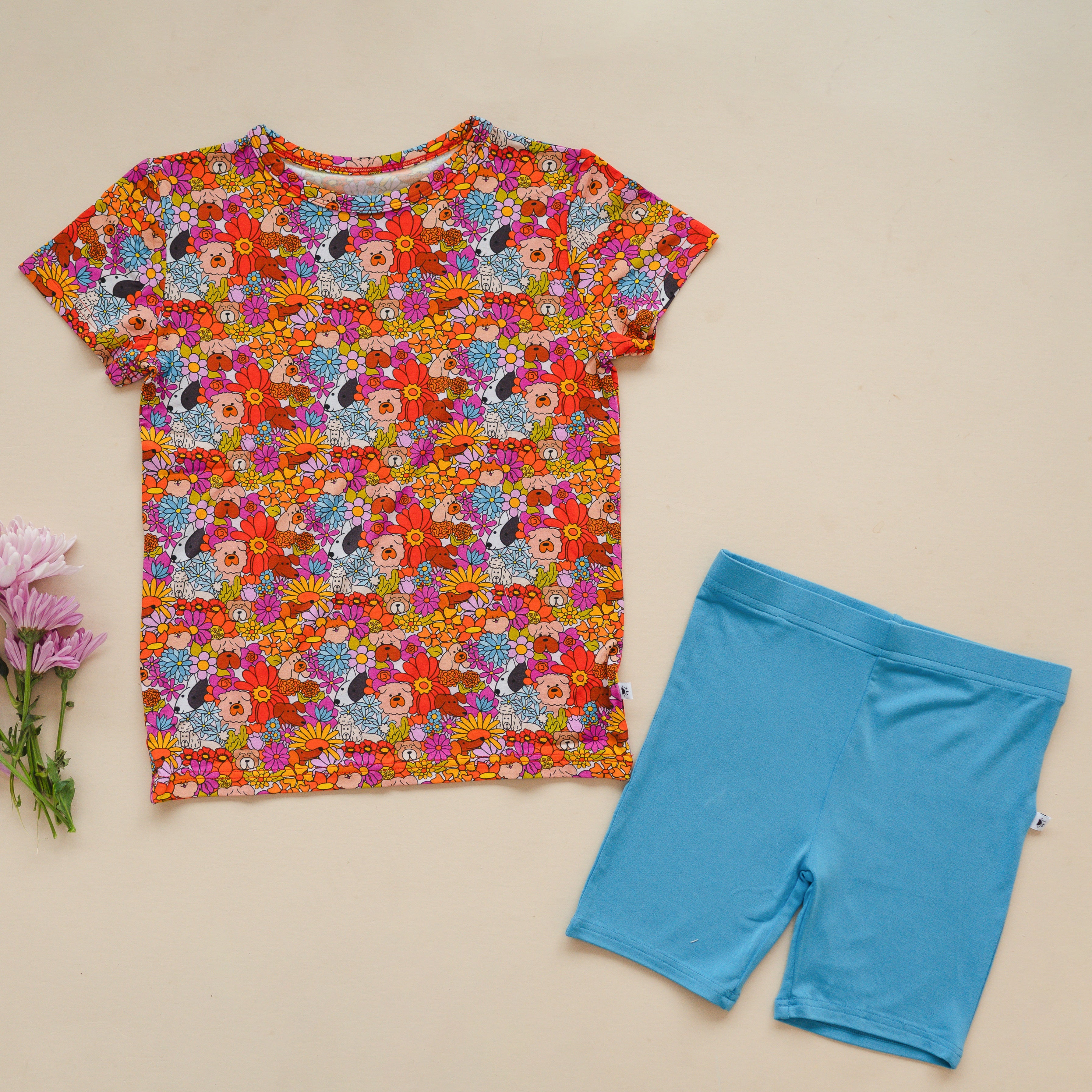 Dogwood Flowers T-shirt - Luxe Bamboo