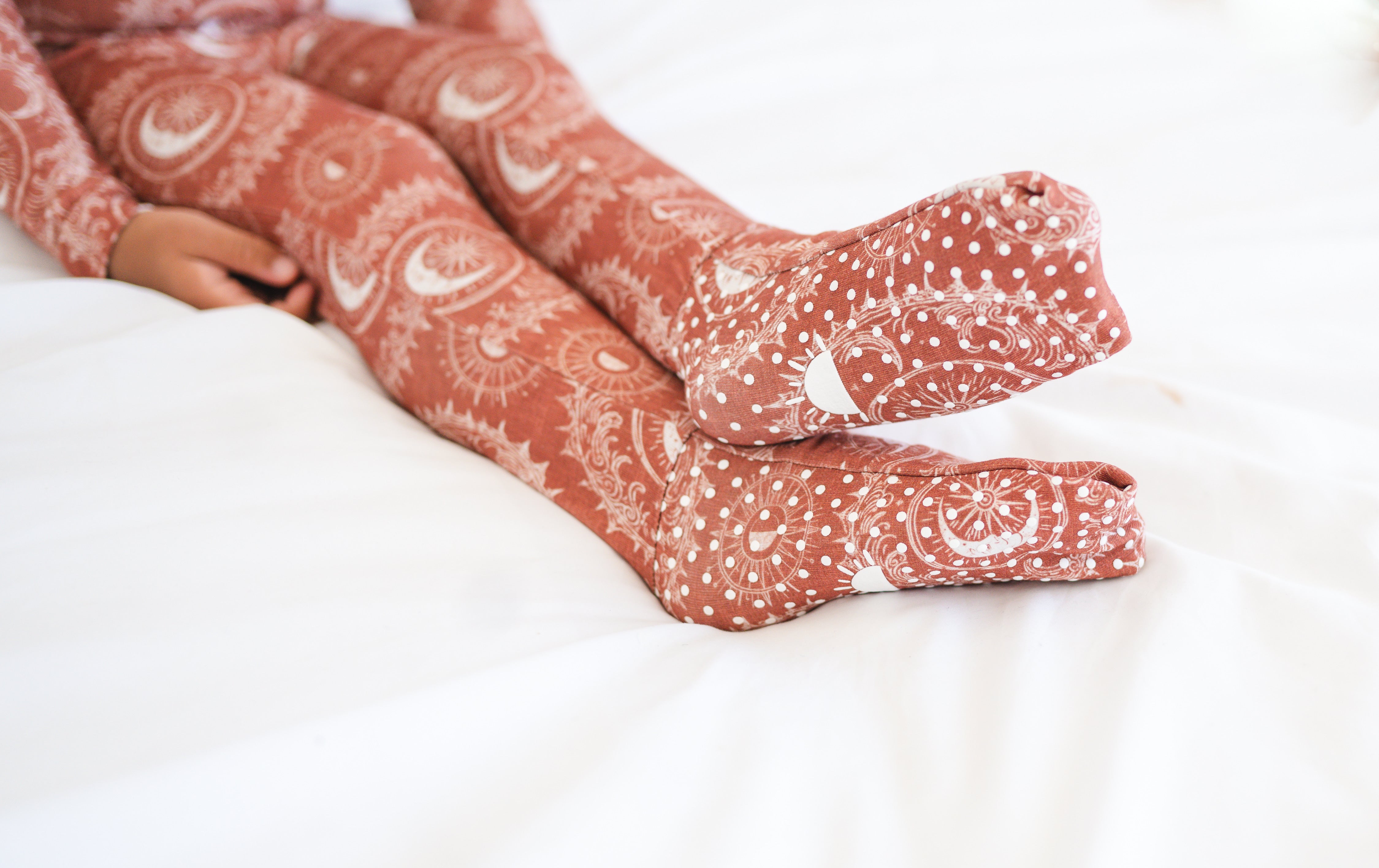 Flexi-Fit PJ Set - Rust Moon - Luxe
