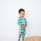 Henley Play Romper - Otters - Luxe Bamboo