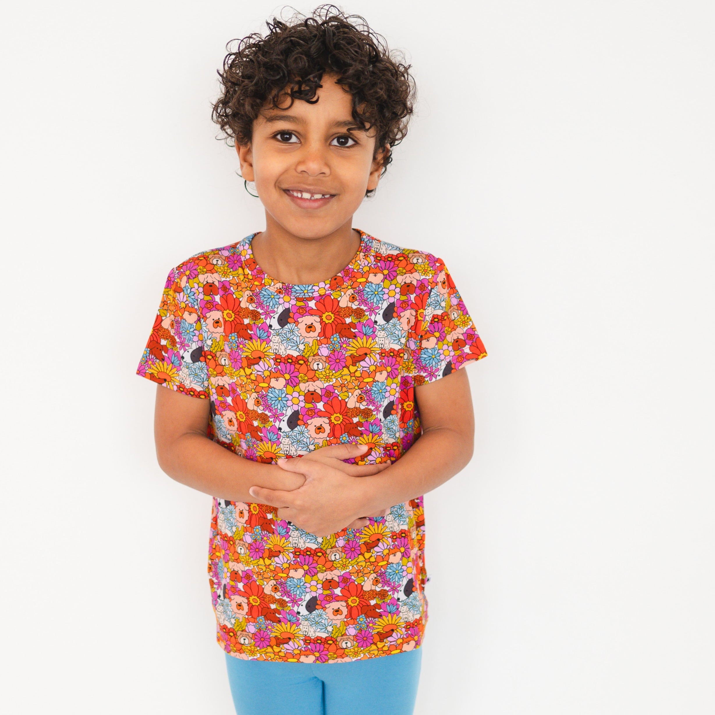 Dogwood Flowers T-shirt - Luxe Bamboo
