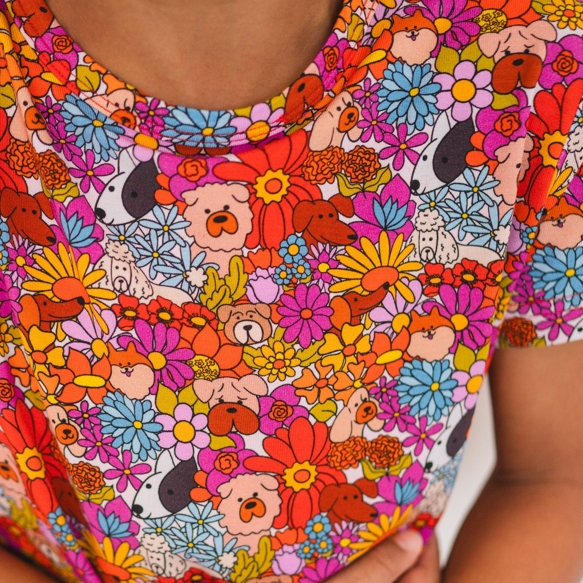 Dogwood Flowers T-shirt - Luxe Bamboo