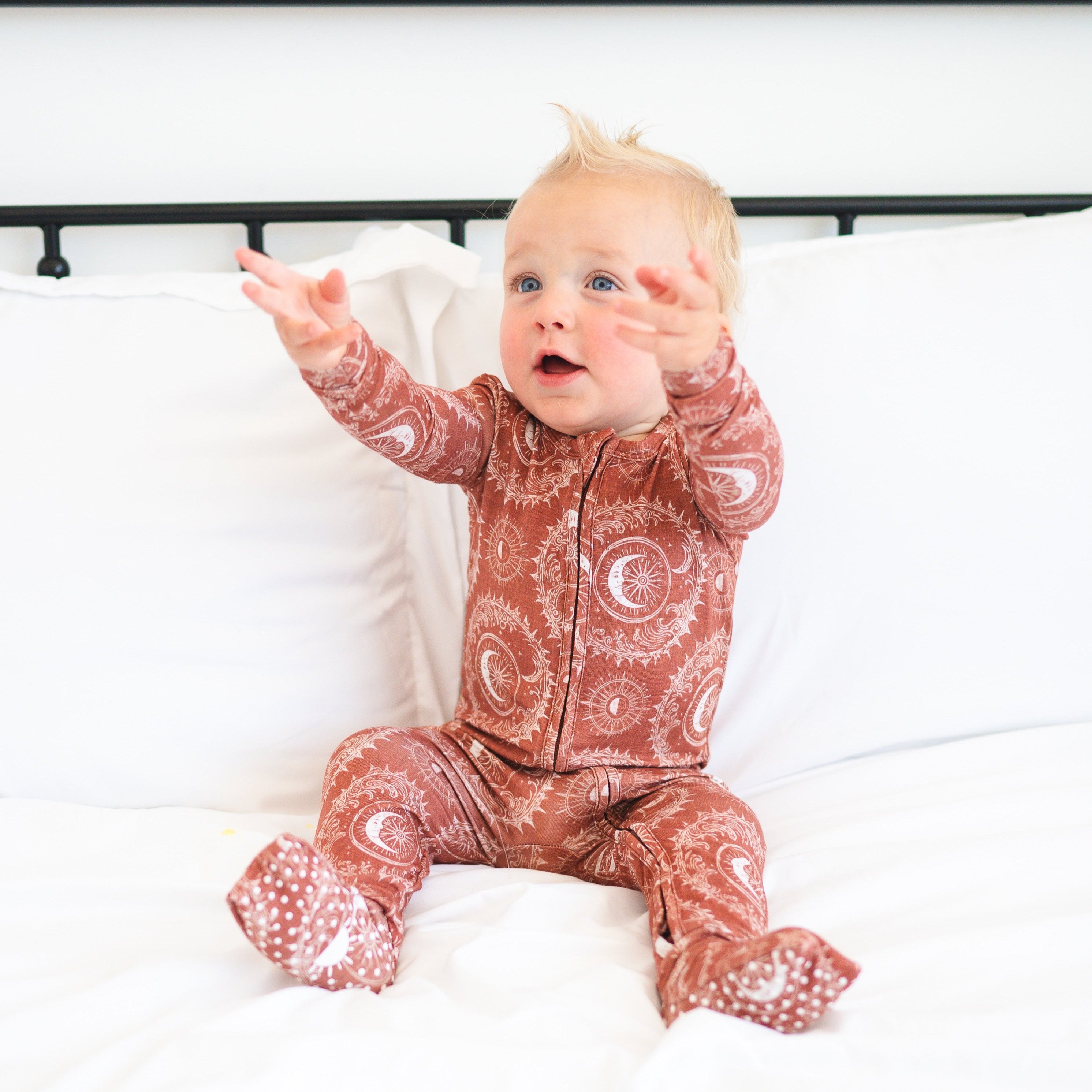 Zippy PJ - Rust Moon - Luxe Bamboo