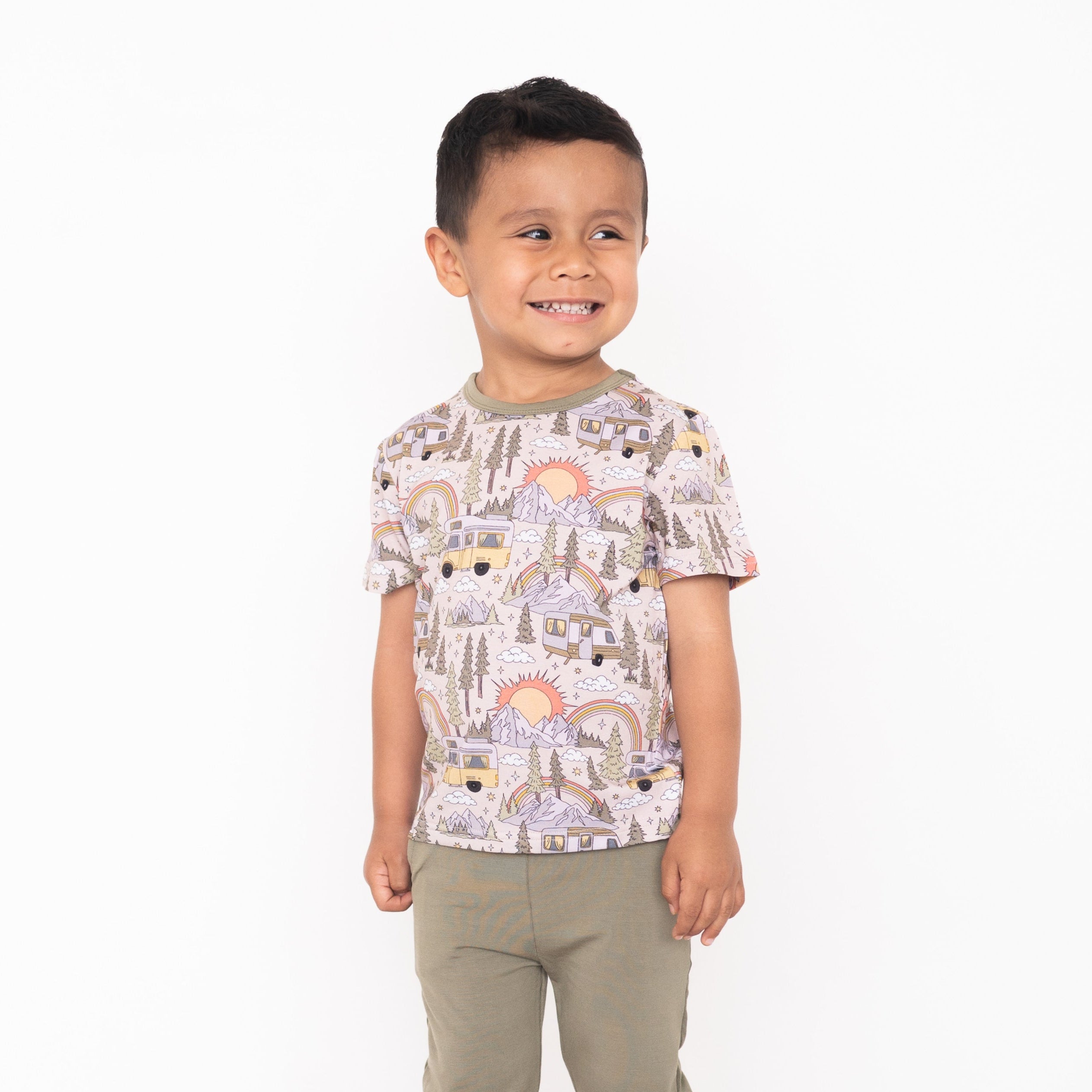 T-shirt - Vintage Camper - Luxe